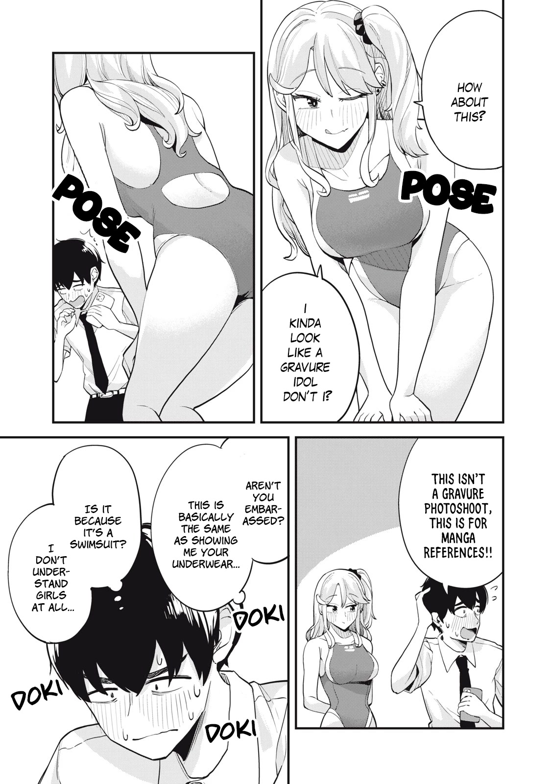Gal Assistant Chapter 7 page 7 - Chapter 7: I'll be yer model!