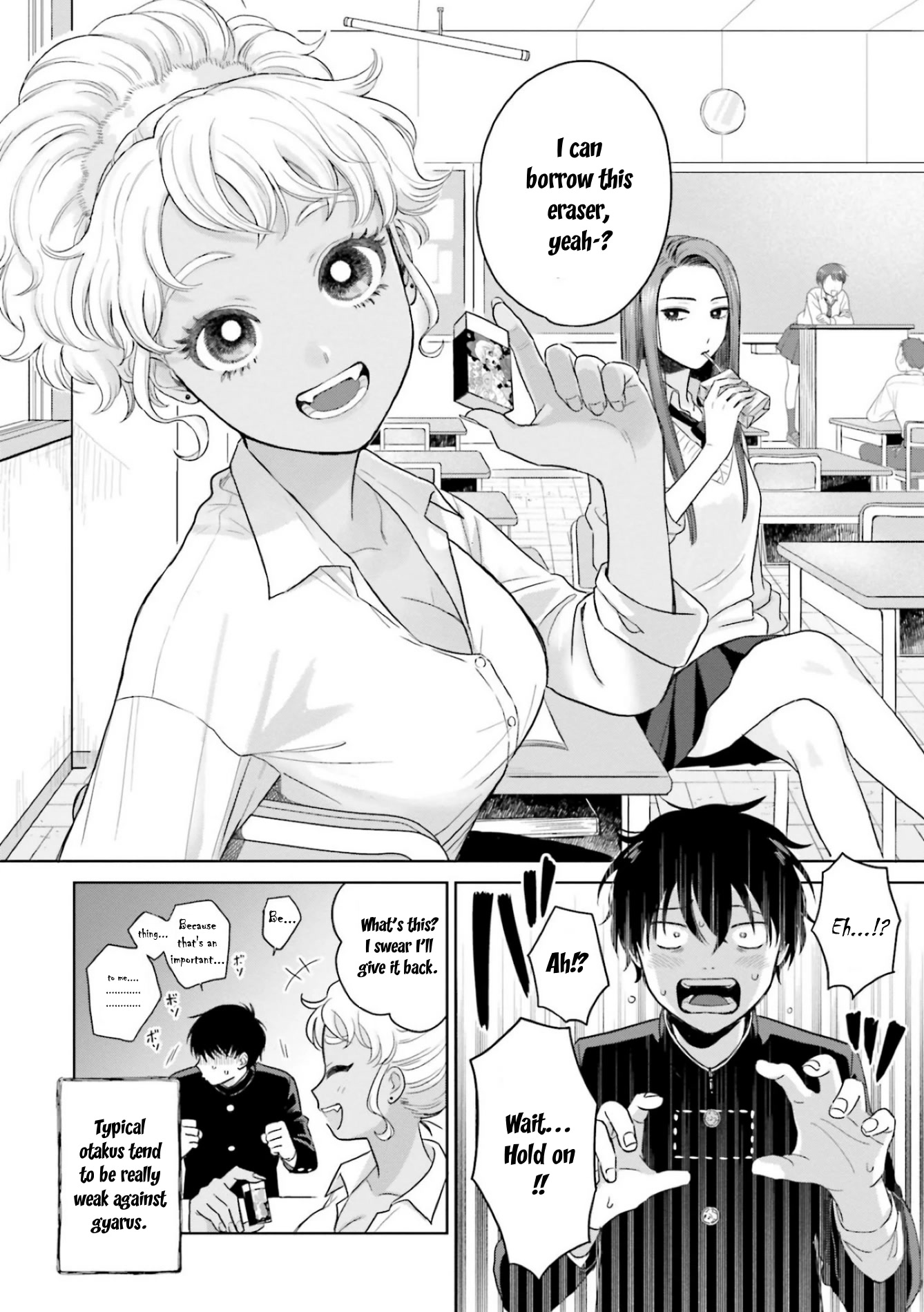 Gal Can’t Be Kind to Otaku!? Chapter 1 page 4 - Chapter 1: Otaku & Gyaru & Kiramon