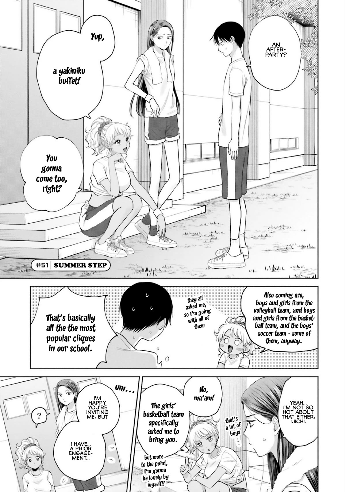 Gal Can’t Be Kind to Otaku!? Chapter 10.6 page 1 - Chapter 10.6