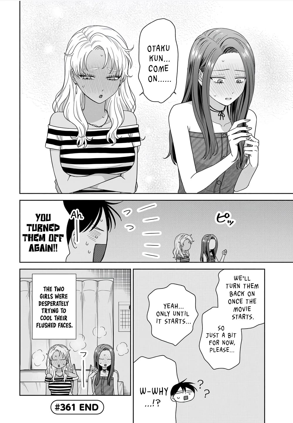Gal Can’t Be Kind to Otaku!? Chapter 101 page 10 - Chapter 101: Otaku & Gyaru & Permission to Stay Over