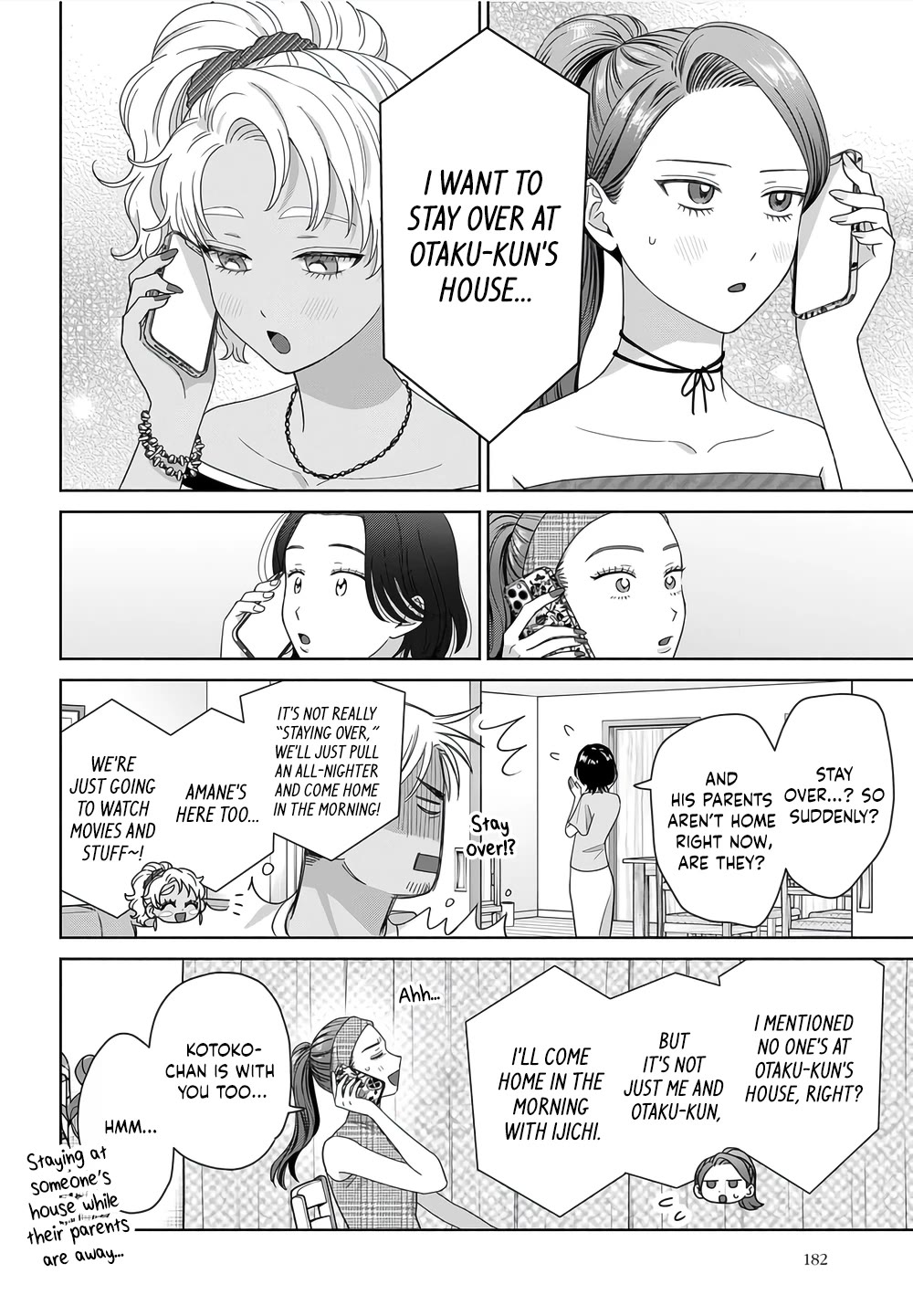 Gal Can’t Be Kind to Otaku!? Chapter 101 page 4 - Chapter 101: Otaku & Gyaru & Permission to Stay Over