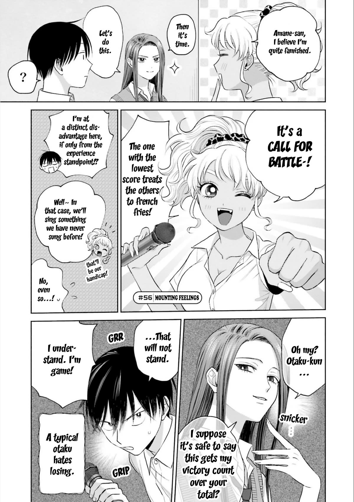 Gal Can’t Be Kind to Otaku!? Chapter 11 page 17 - Chapter 11: Otaku & Gyaru at Karaoke