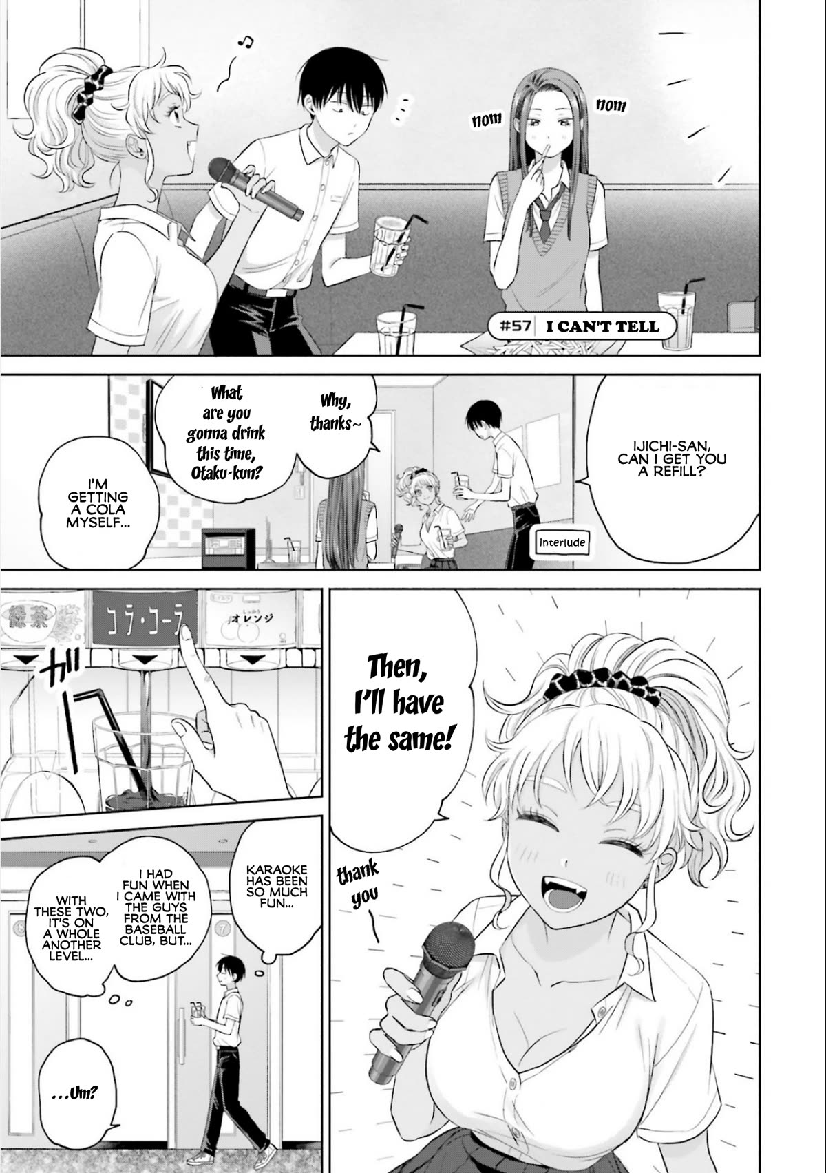 Gal Can’t Be Kind to Otaku!? Chapter 11 page 21 - Chapter 11: Otaku & Gyaru at Karaoke