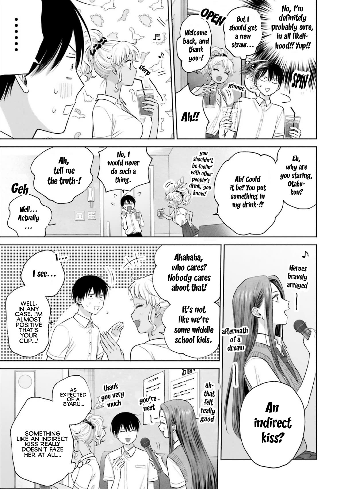 Gal Can’t Be Kind to Otaku!? Chapter 11 page 23 - Chapter 11: Otaku & Gyaru at Karaoke
