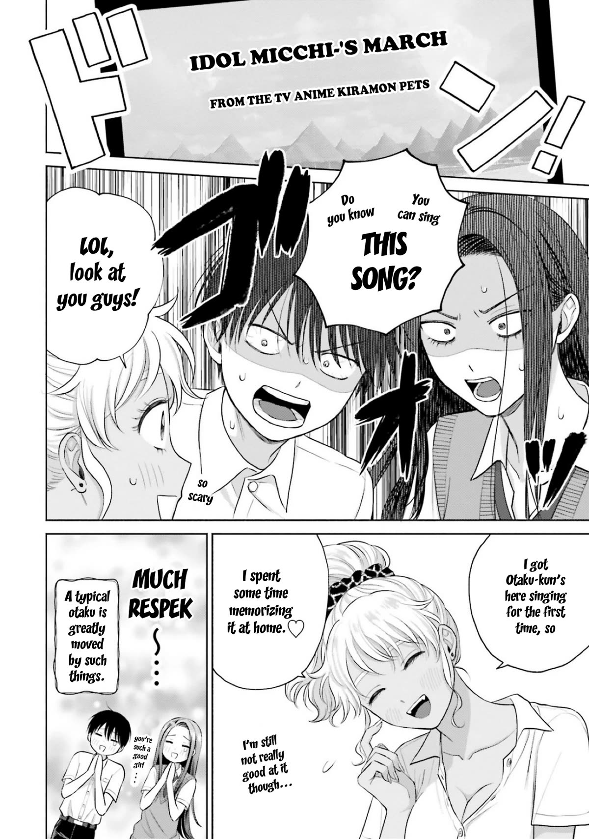 Gal Can’t Be Kind to Otaku!? Chapter 11 page 6 - Chapter 11: Otaku & Gyaru at Karaoke