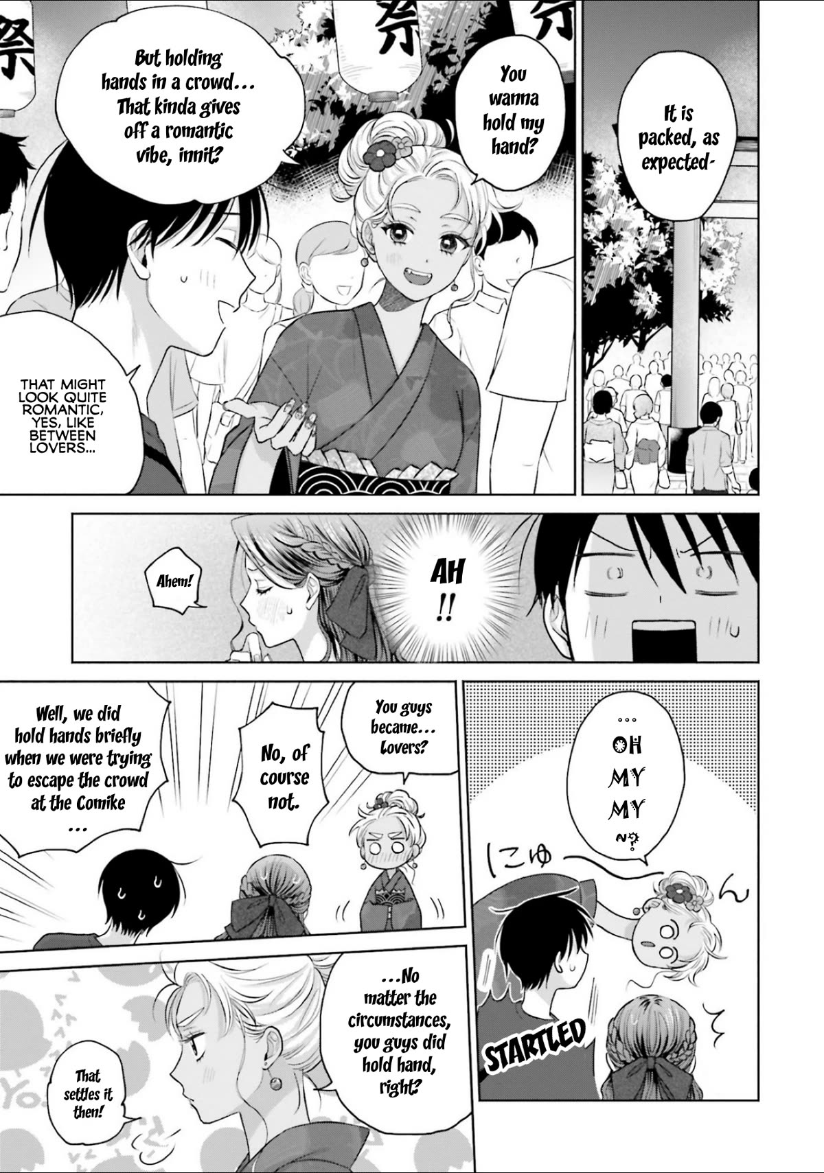 Gal Can’t Be Kind to Otaku!? Chapter 13 page 15 - Chapter 13: Otaku & Gyaru's Summer Festival