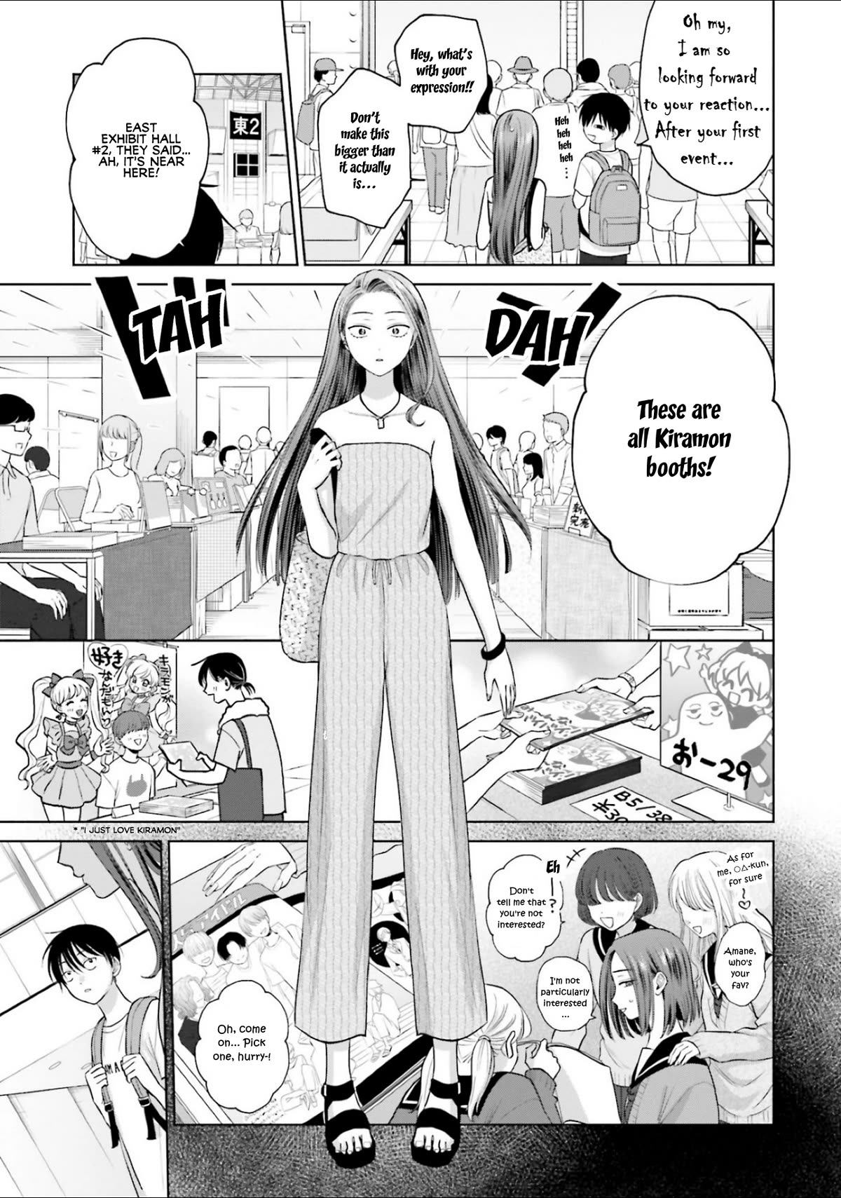 Gal Can’t Be Kind to Otaku!? Chapter 13 page 3 - Chapter 13: Otaku & Gyaru's Summer Festival