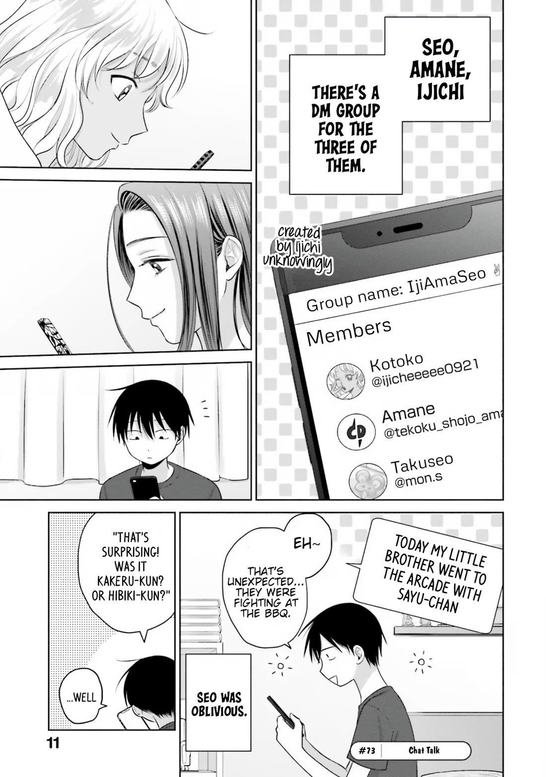 Gal Can’t Be Kind to Otaku!? Chapter 14 page 12 - Chapter 14: Otaku & Gyaru & Little Ones