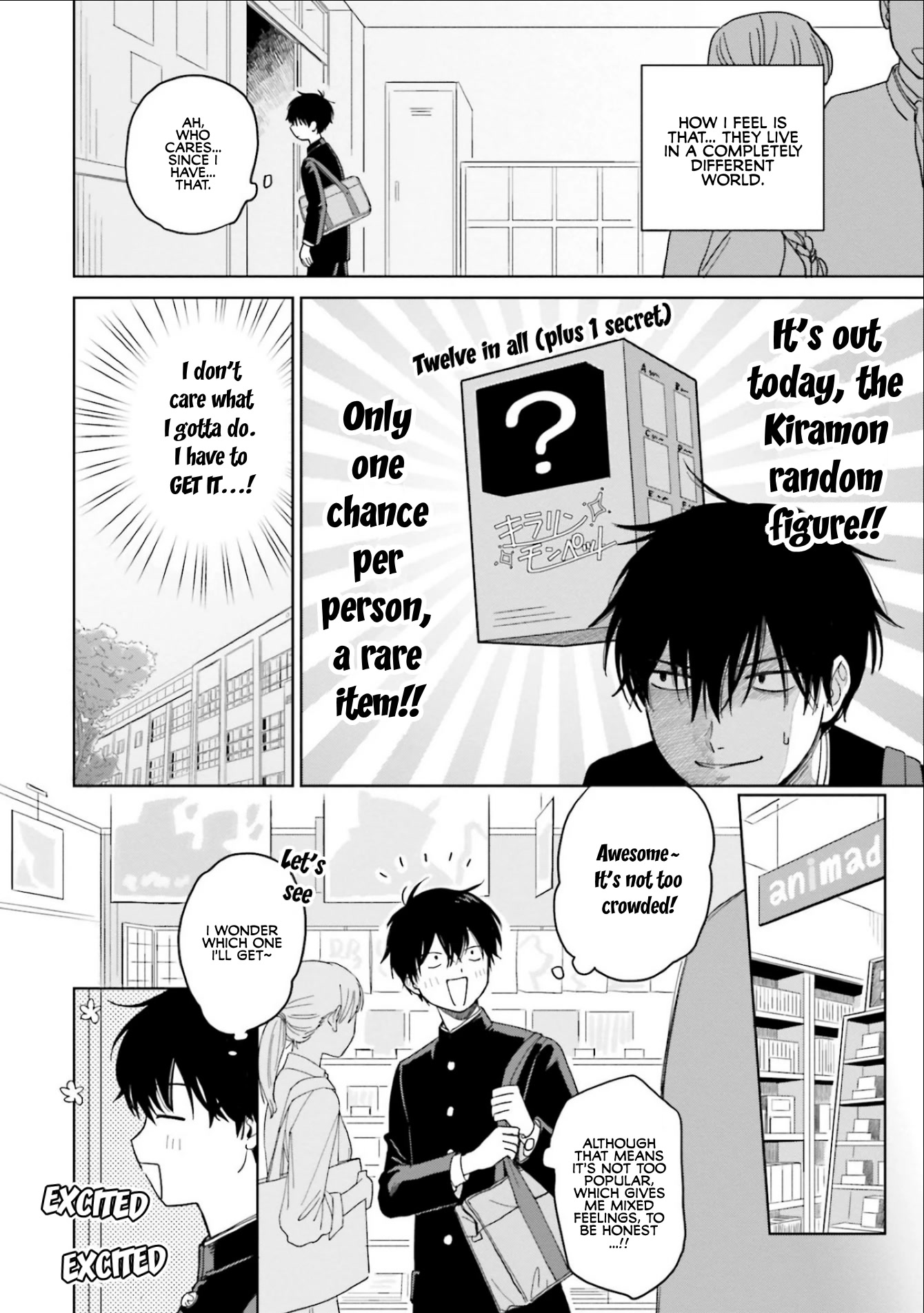Gal Can’t Be Kind to Otaku!? Chapter 2 page 14 - Chapter 2: Otaku & Gyaru & Limited Ed. Figure