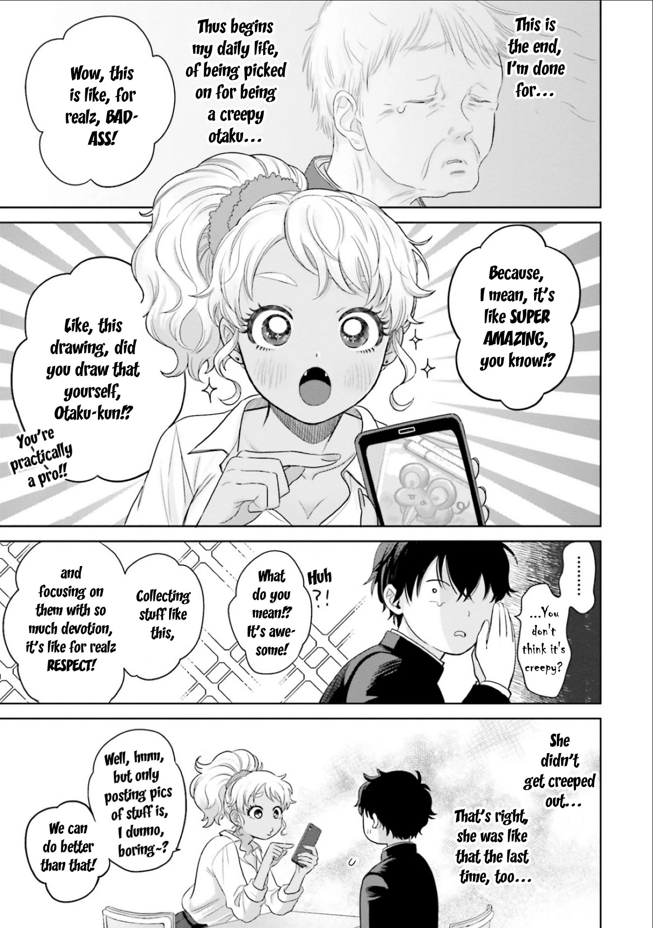 Gal Can’t Be Kind to Otaku!? Chapter 2 page 3 - Chapter 2: Otaku & Gyaru & Limited Ed. Figure