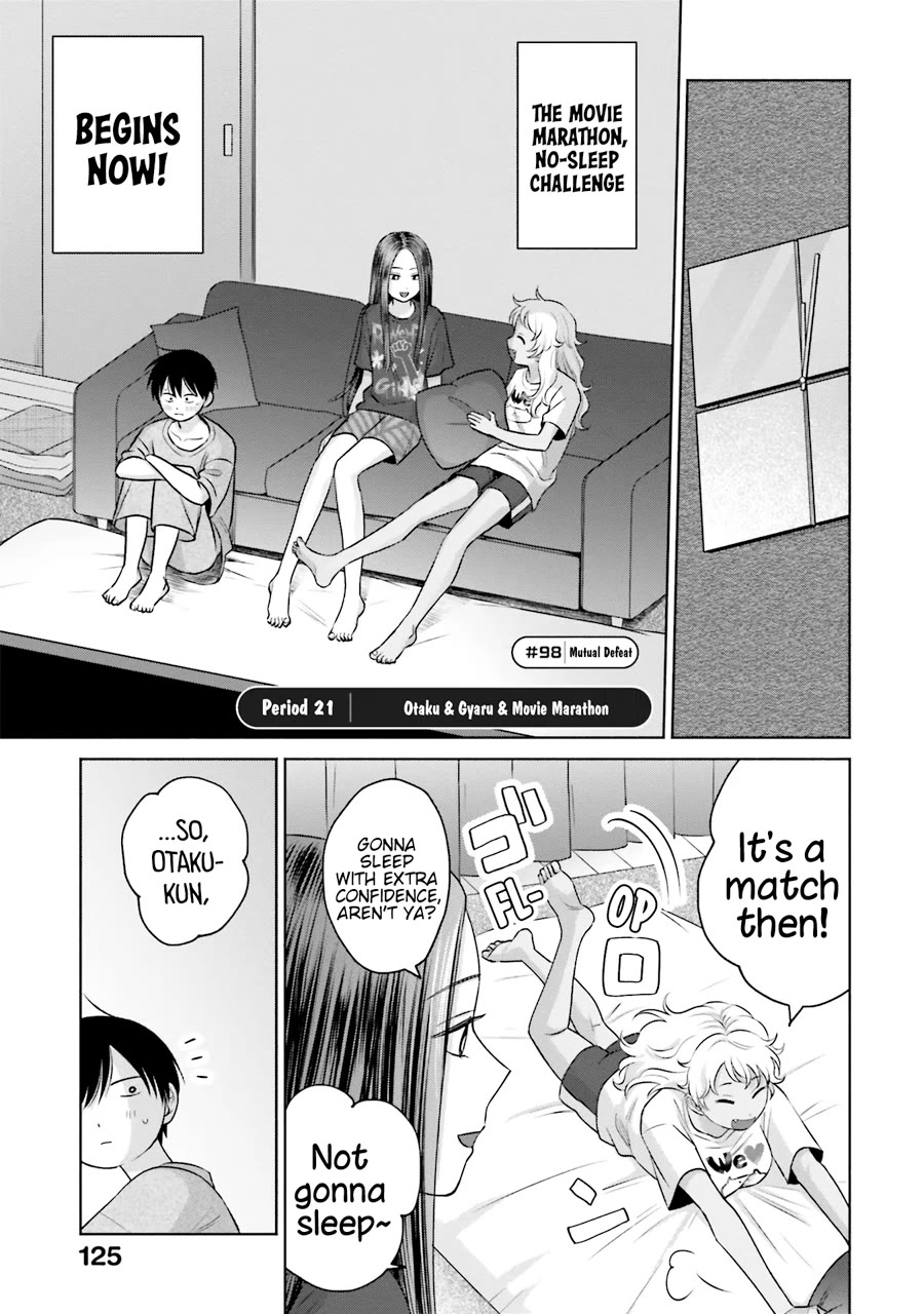 Gal Can’t Be Kind to Otaku!? Chapter 21 page 2 - Chapter 21: Otaku & Gyaru & Movie Marathon