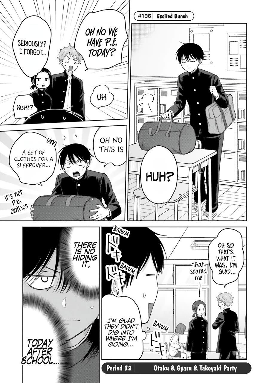Gal Can’t Be Kind to Otaku!? Chapter 32 page 2 - Chapter 32: Otaku & Gyaru & Takoyaki Party