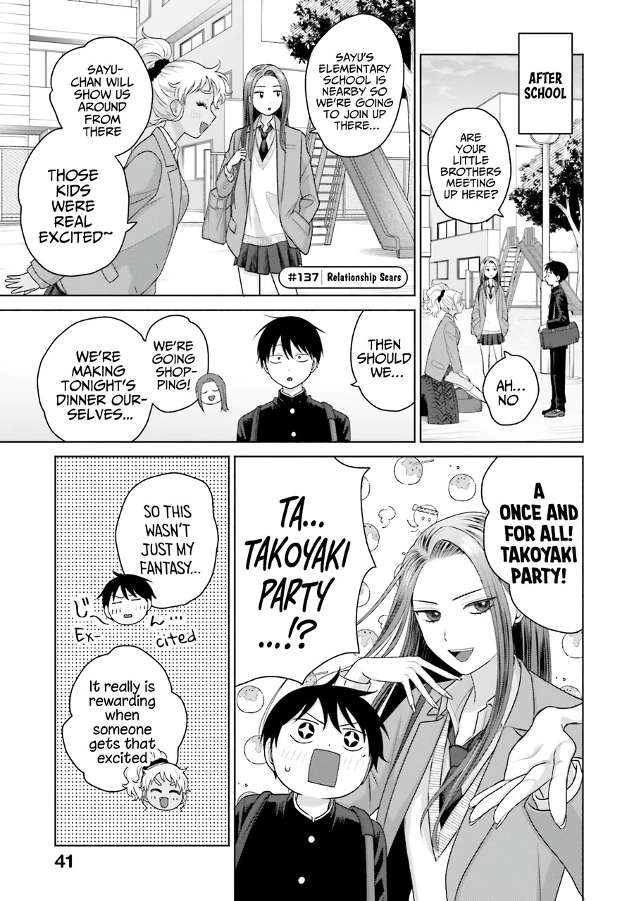 Gal Can’t Be Kind to Otaku!? Chapter 32 page 6 - Chapter 32: Otaku & Gyaru & Takoyaki Party