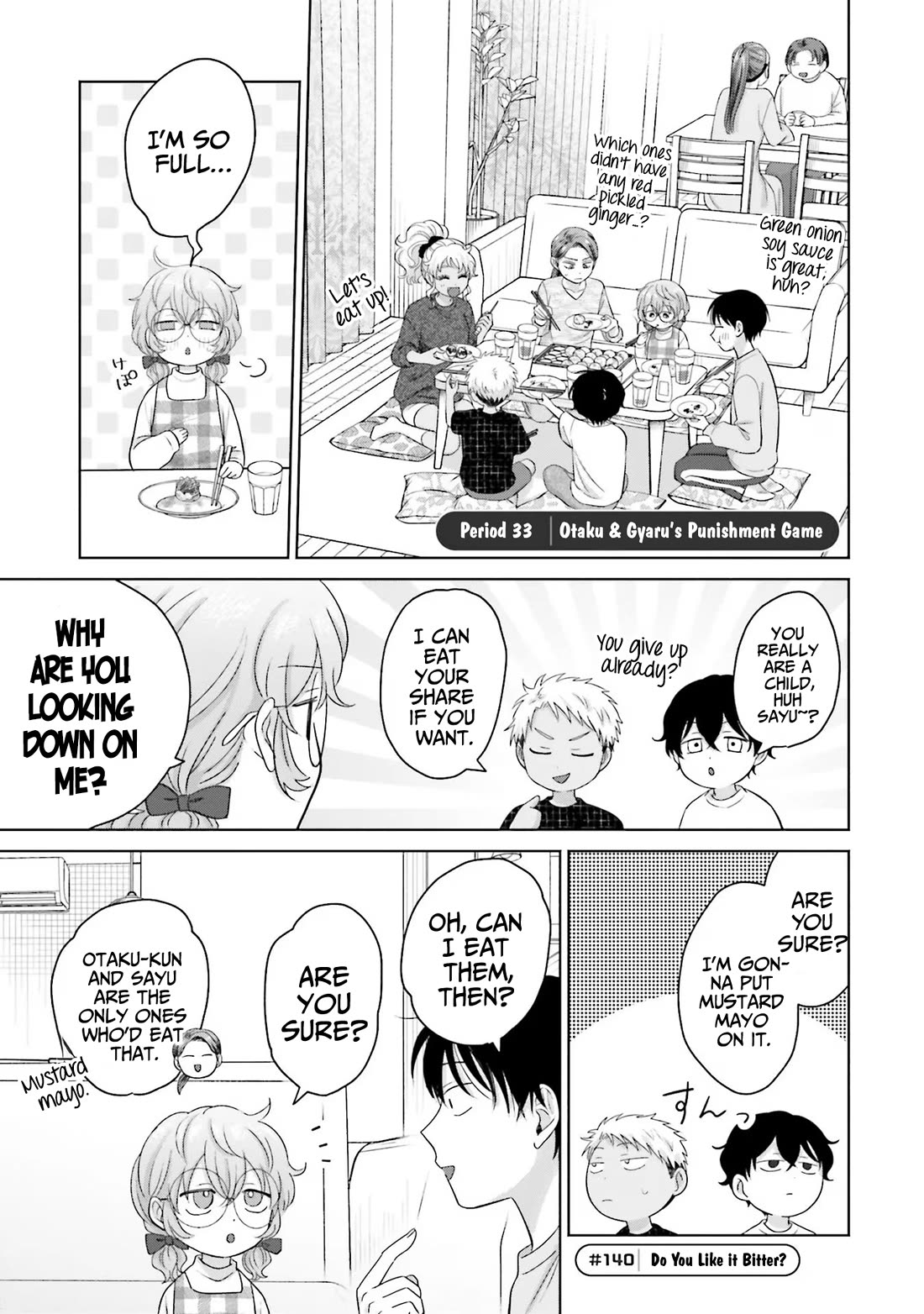 Gal Can’t Be Kind to Otaku!? Chapter 33 page 1 - Chapter 33: Otaku & Gyaru & Punishment Game