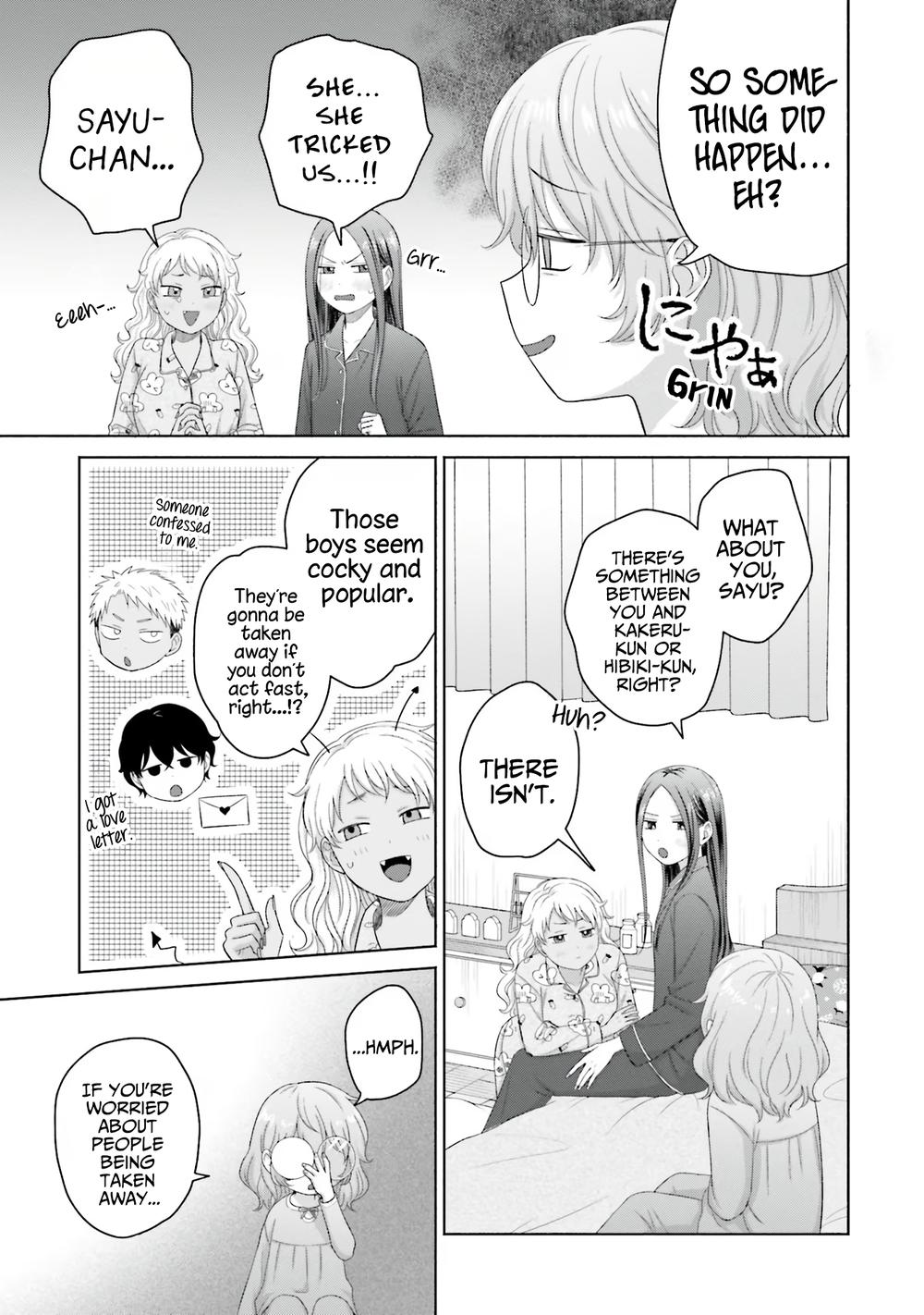 Gal Can’t Be Kind to Otaku!? Chapter 34 page 11 - Chapter 34: Otaku & Gyaru & Late Night Love Gossip
