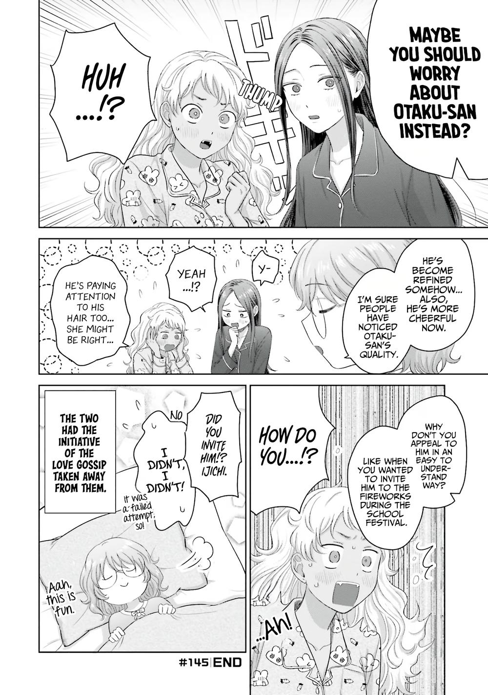Gal Can’t Be Kind to Otaku!? Chapter 34 page 12 - Chapter 34: Otaku & Gyaru & Late Night Love Gossip
