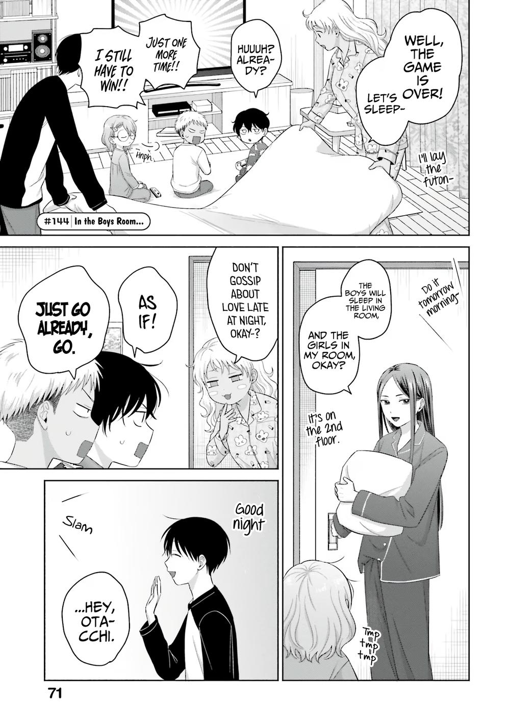 Gal Can’t Be Kind to Otaku!? Chapter 34 page 5 - Chapter 34: Otaku & Gyaru & Late Night Love Gossip