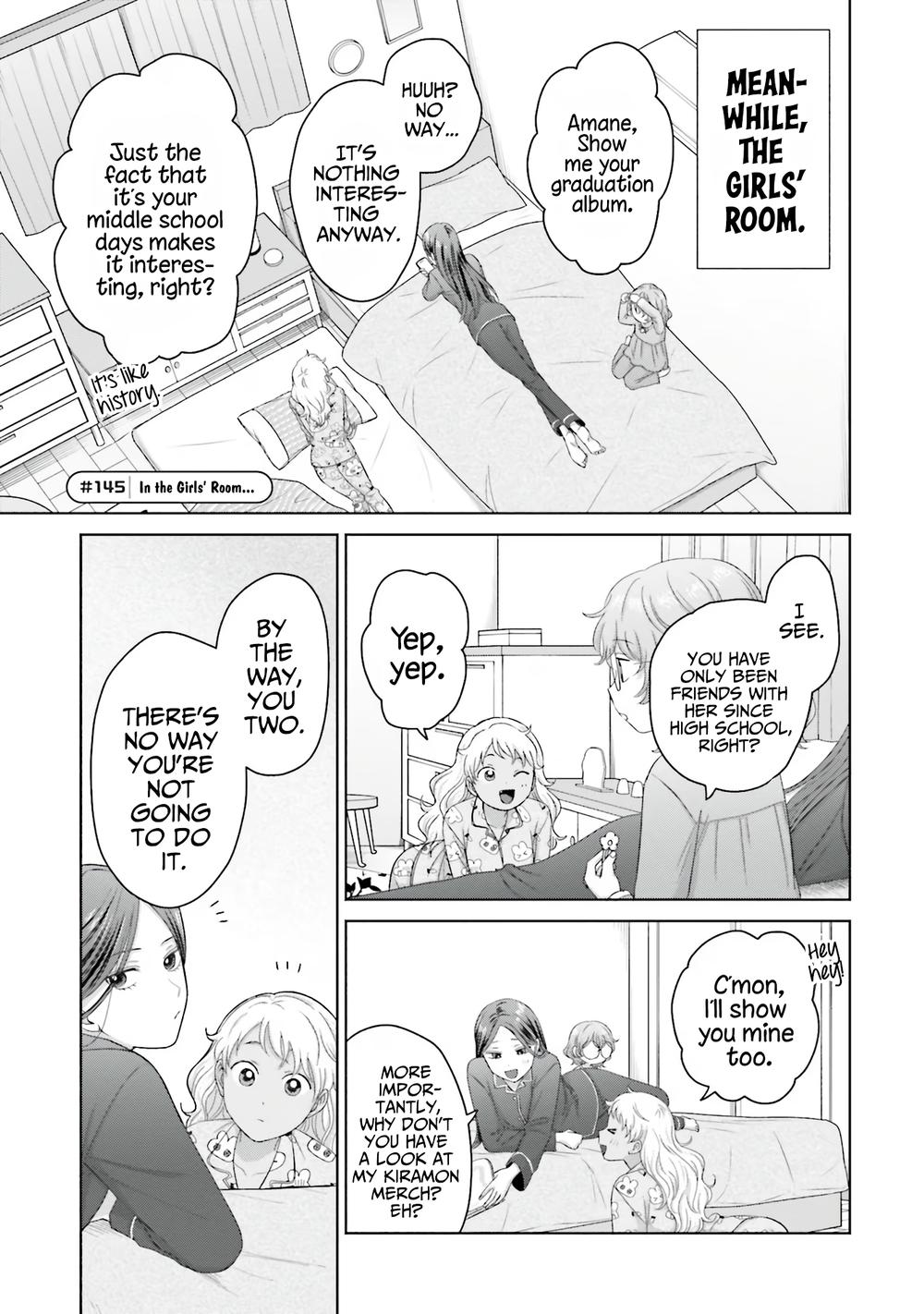 Gal Can’t Be Kind to Otaku!? Chapter 34 page 9 - Chapter 34: Otaku & Gyaru & Late Night Love Gossip