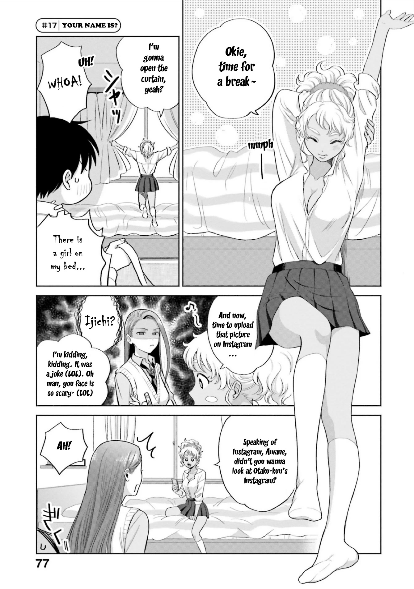 Gal Can’t Be Kind to Otaku!? Chapter 4 page 9 - Chapter 4: Otaku & Gyaru & Housecall