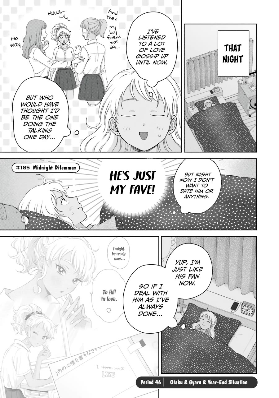 Gal Can’t Be Kind to Otaku!? Chapter 46 page 1 - Chapter 46: Otaku & Gyaru & Year-End Situation