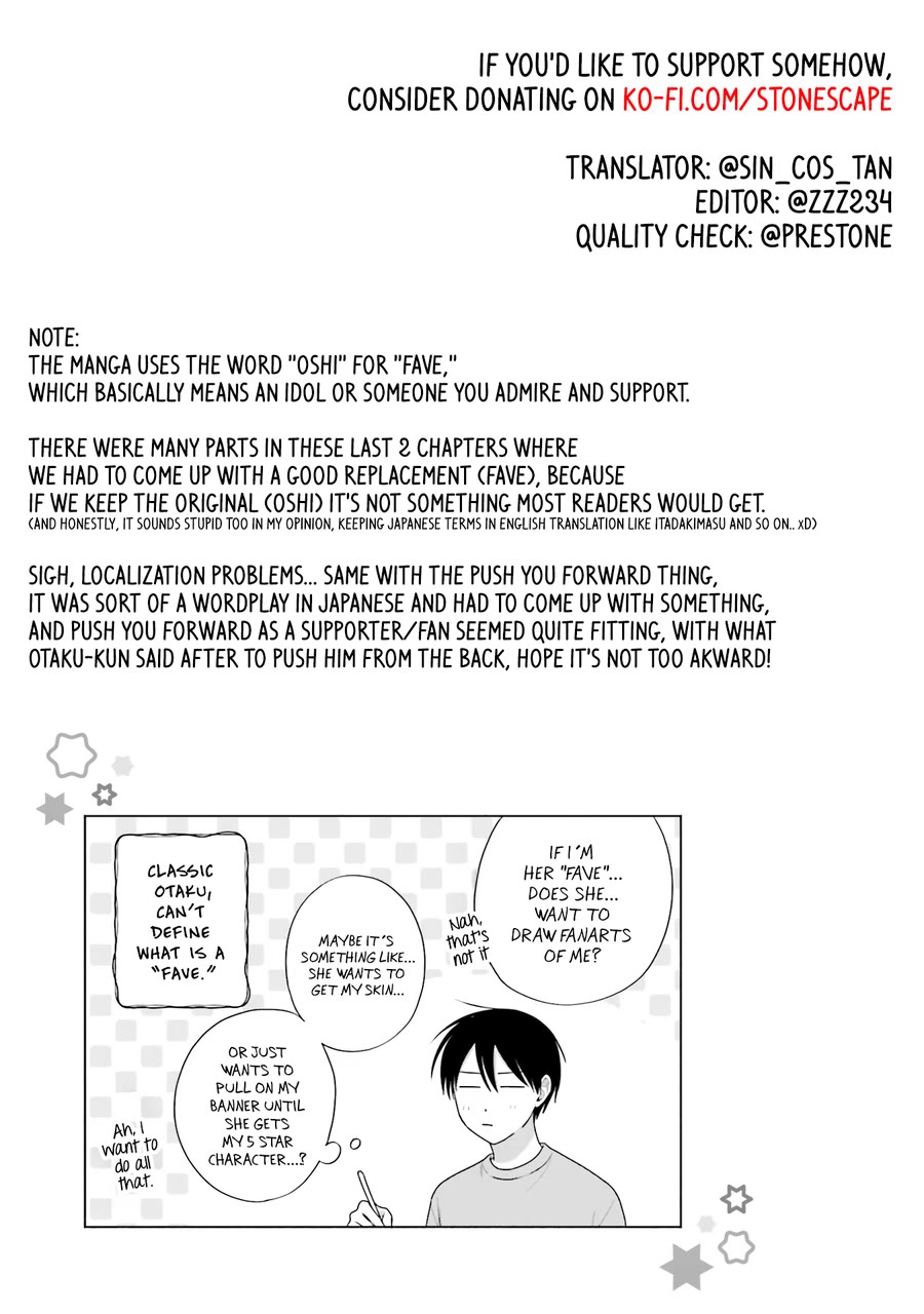 Gal Can’t Be Kind to Otaku!? Chapter 47 page 17 - Chapter 47: Otaku & Gyaru & Supporting Faves
