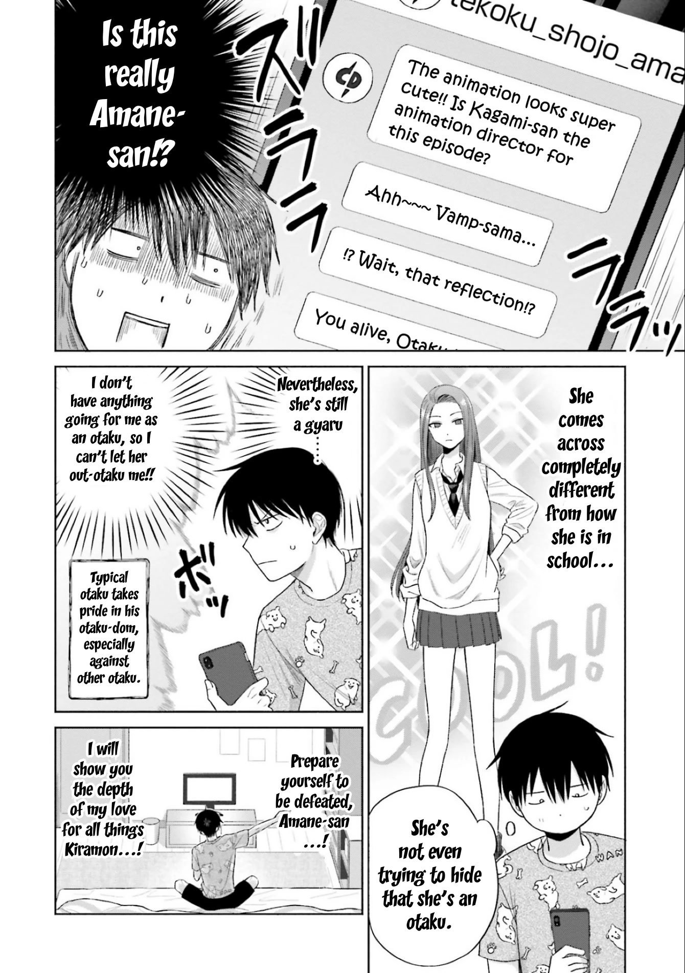Gal Can’t Be Kind to Otaku!? Chapter 5 page 10 - Chapter 5: Otaku & Gyaru's Contact