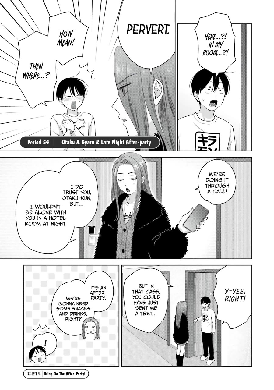 Gal Can’t Be Kind to Otaku!? Chapter 54 page 2 - Chapter 54: Otaku & Gyaru & Late Night After-Party