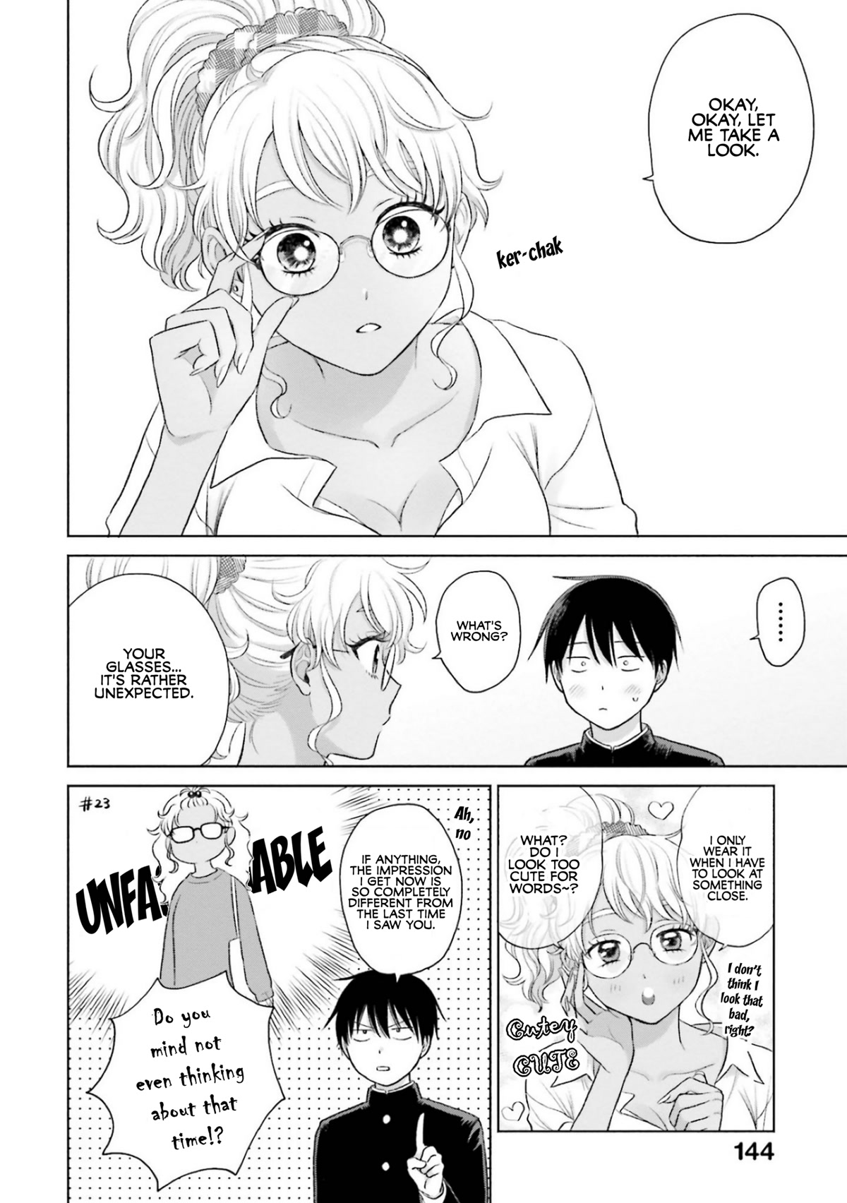 Gal Can’t Be Kind to Otaku!? Chapter 7 page 10 - Chapter 7: Otaku & Gyaru & Test