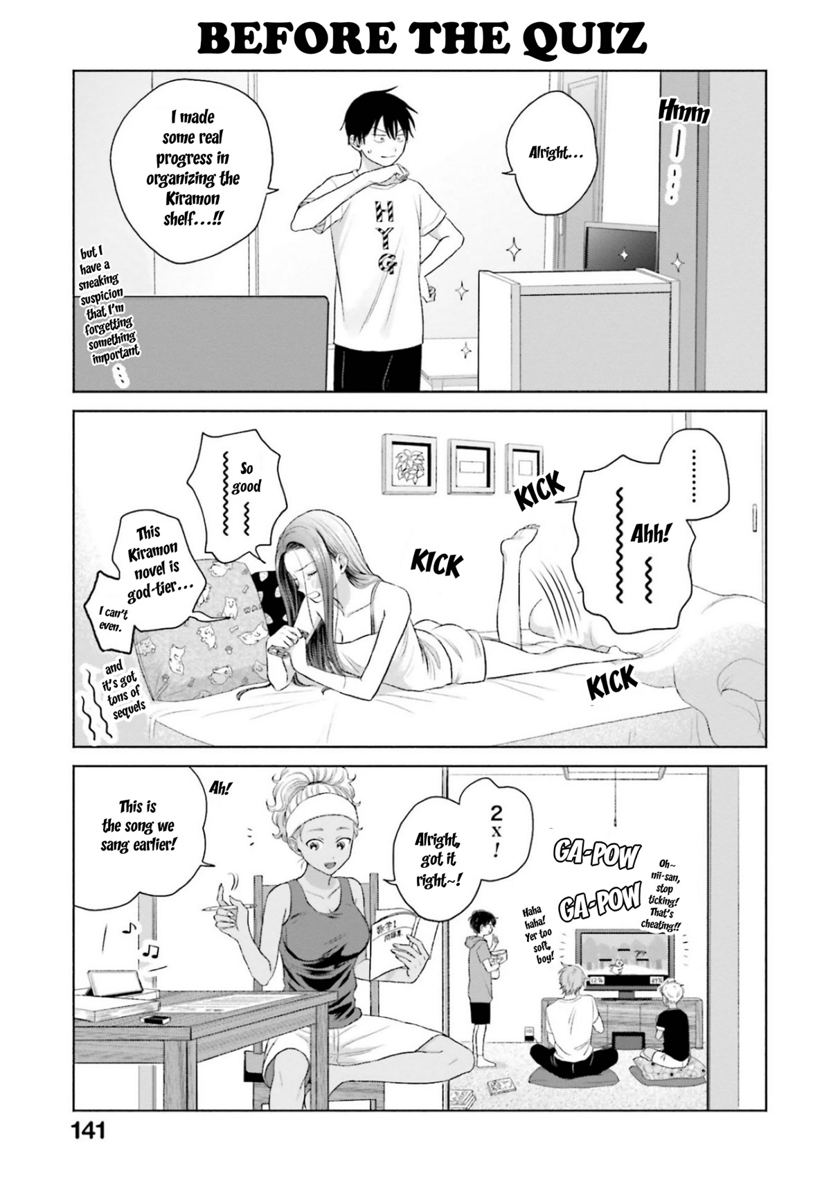 Gal Can’t Be Kind to Otaku!? Chapter 7 page 7 - Chapter 7: Otaku & Gyaru & Test