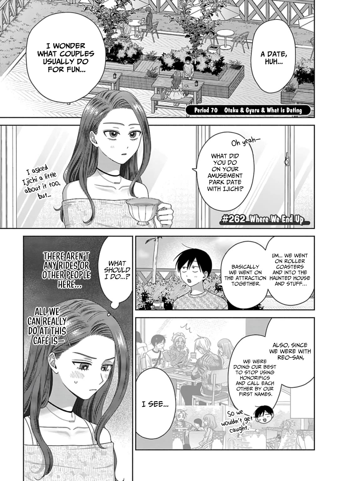 Gal Can’t Be Kind to Otaku!? Chapter 70 page 1 - Chapter 70: Otaku & Gyaru & What is Dating