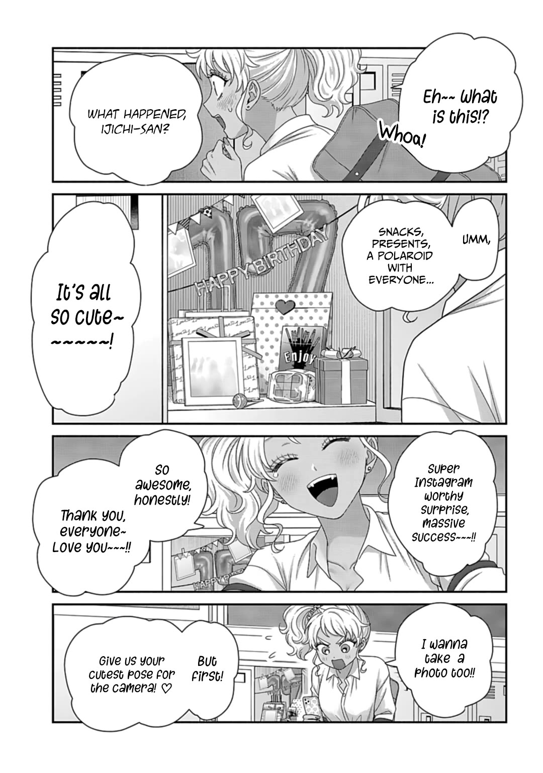 Gal Can’t Be Kind to Otaku!? Chapter 71 page 11 - Chapter 71: Otaku & Gyaru & Sunshine Gyaru Birthday