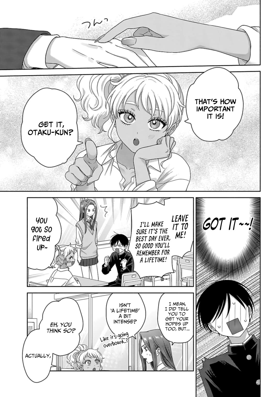Gal Can’t Be Kind to Otaku!? Chapter 71 page 3 - Chapter 71: Otaku & Gyaru & Sunshine Gyaru Birthday
