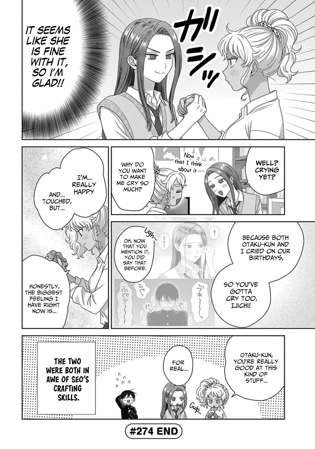 Gal Can’t Be Kind to Otaku!? Chapter 72 page 8 - Chapter 72: Otaku & Gyaru & Gift of Feelings