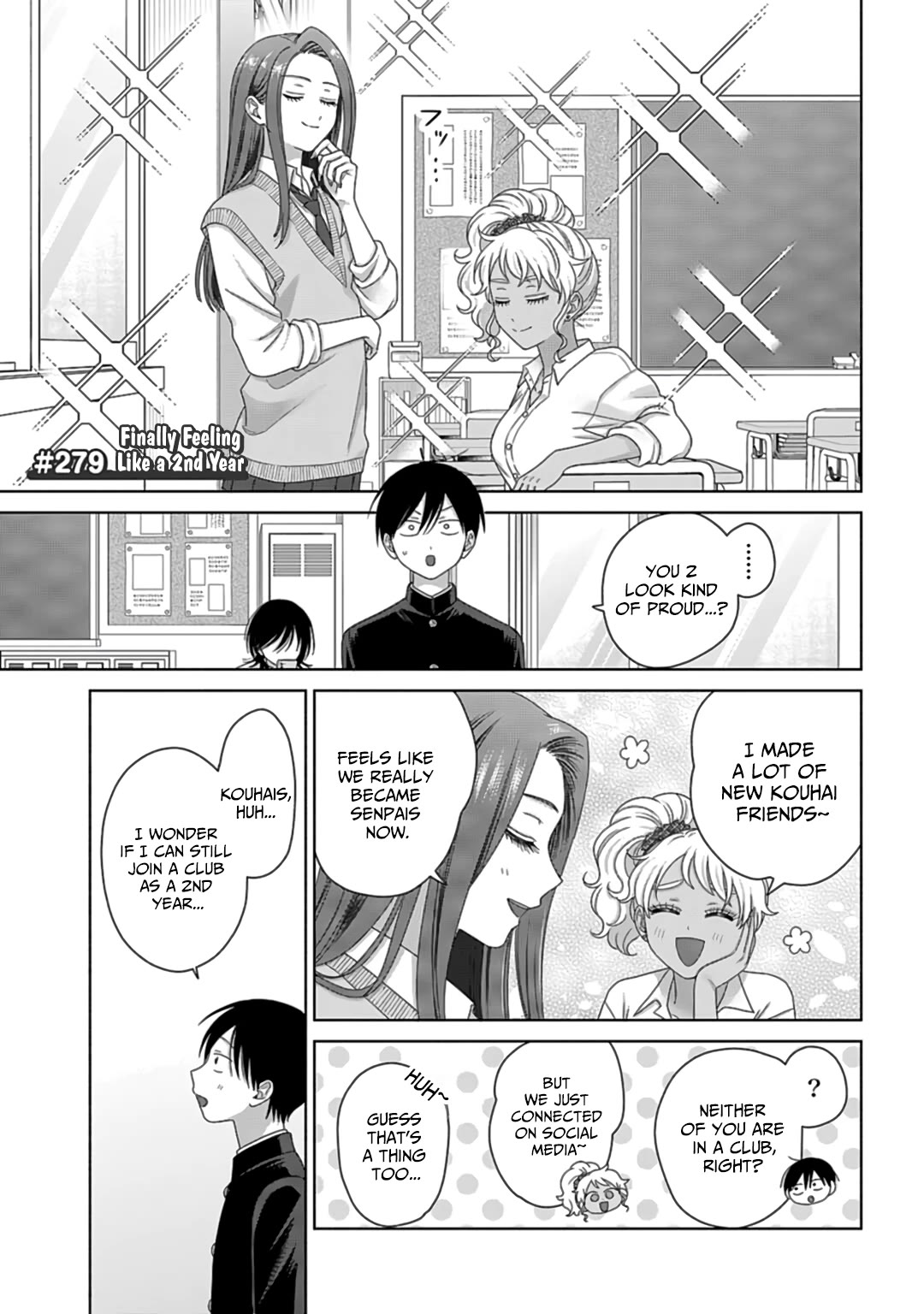 Gal Can’t Be Kind to Otaku!? Chapter 73 page 11 - Chapter 73: Otaku & Gyaru & New Students