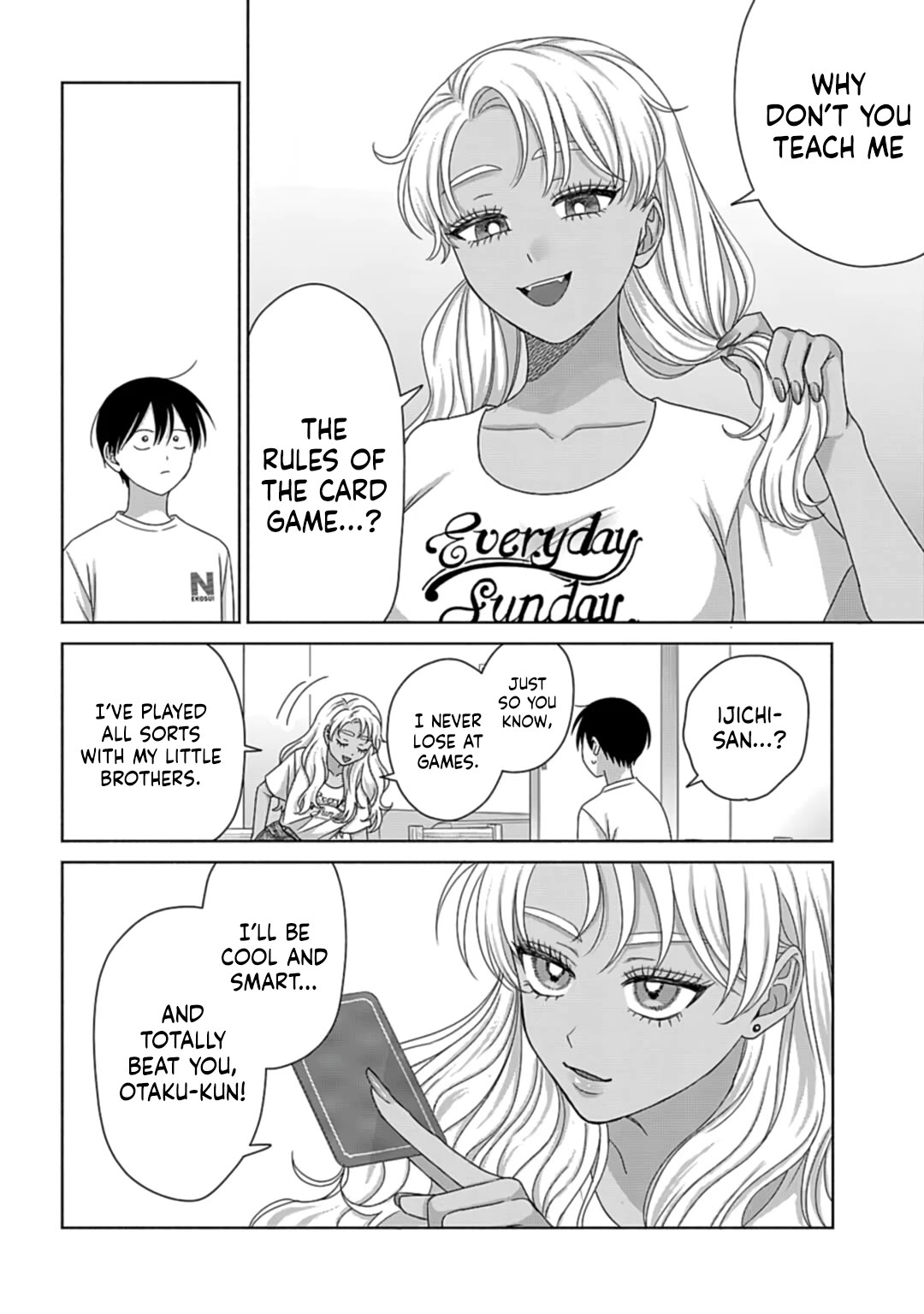 Gal Can’t Be Kind to Otaku!? Chapter 79 page 10 - Chapter 79: Otaku & Gyaru & Swapping Characters