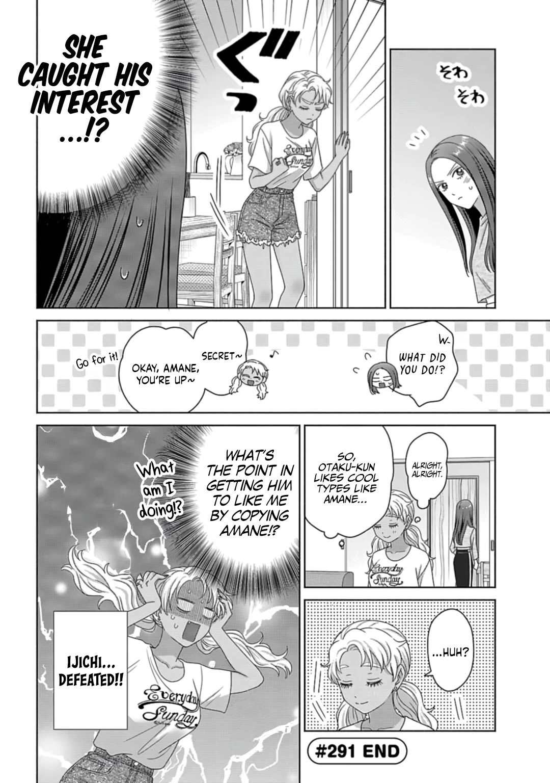Gal Can’t Be Kind to Otaku!? Chapter 79 page 12 - Chapter 79: Otaku & Gyaru & Swapping Characters
