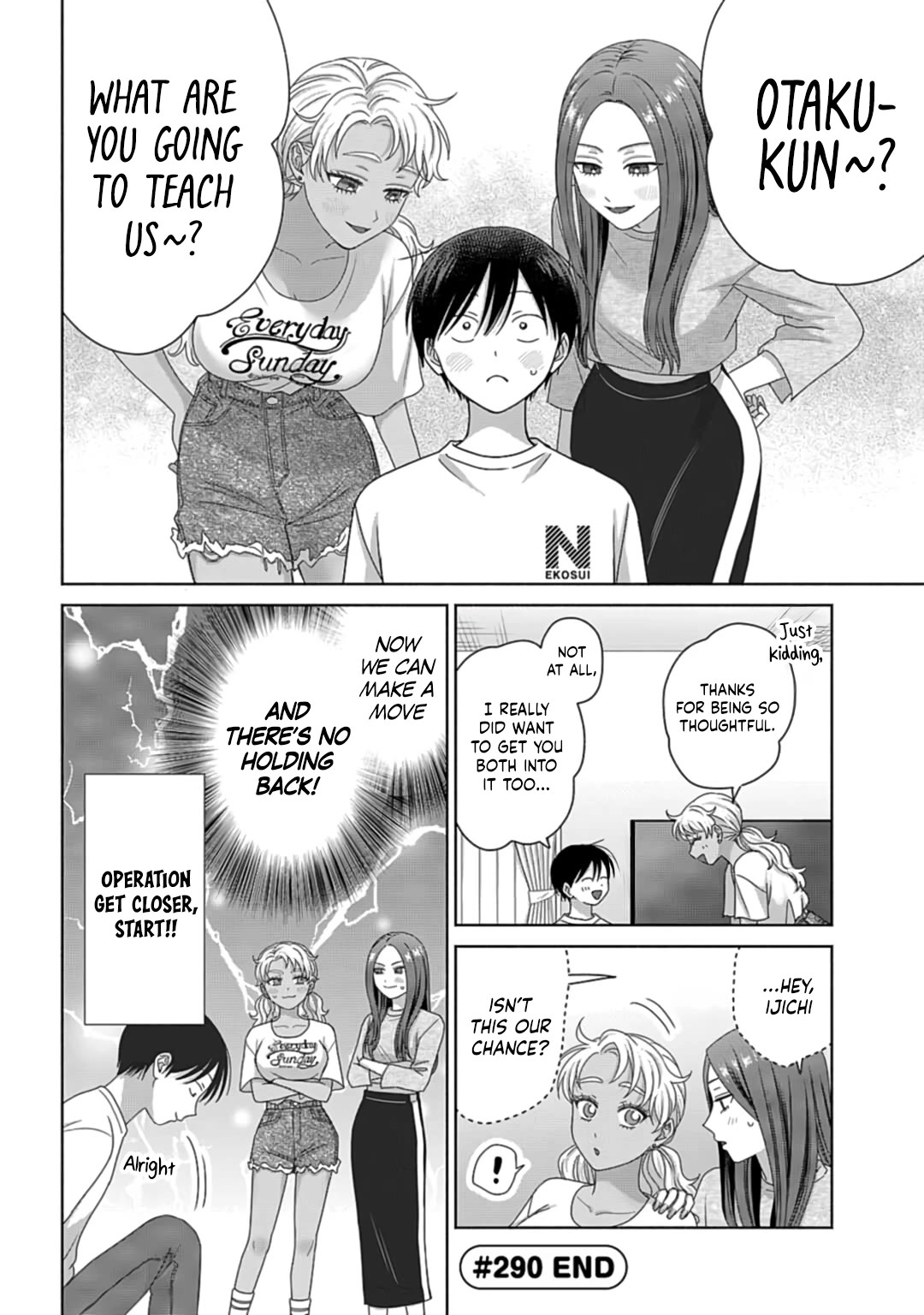 Gal Can’t Be Kind to Otaku!? Chapter 79 page 8 - Chapter 79: Otaku & Gyaru & Swapping Characters