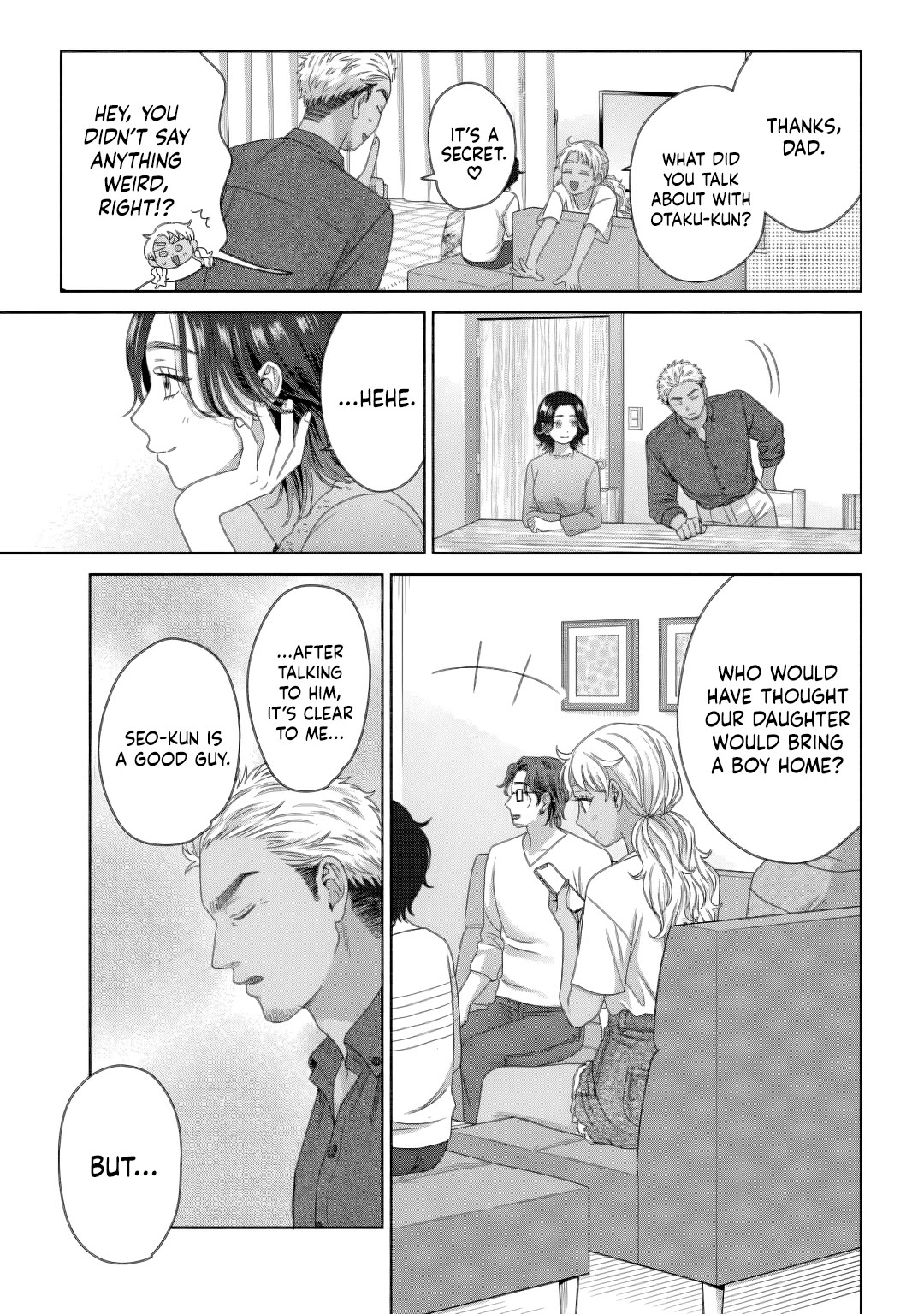 Gal Can’t Be Kind to Otaku!? Chapter 82 page 15 - Chapter 82: Otaku & Gyaru & Family Approval?!