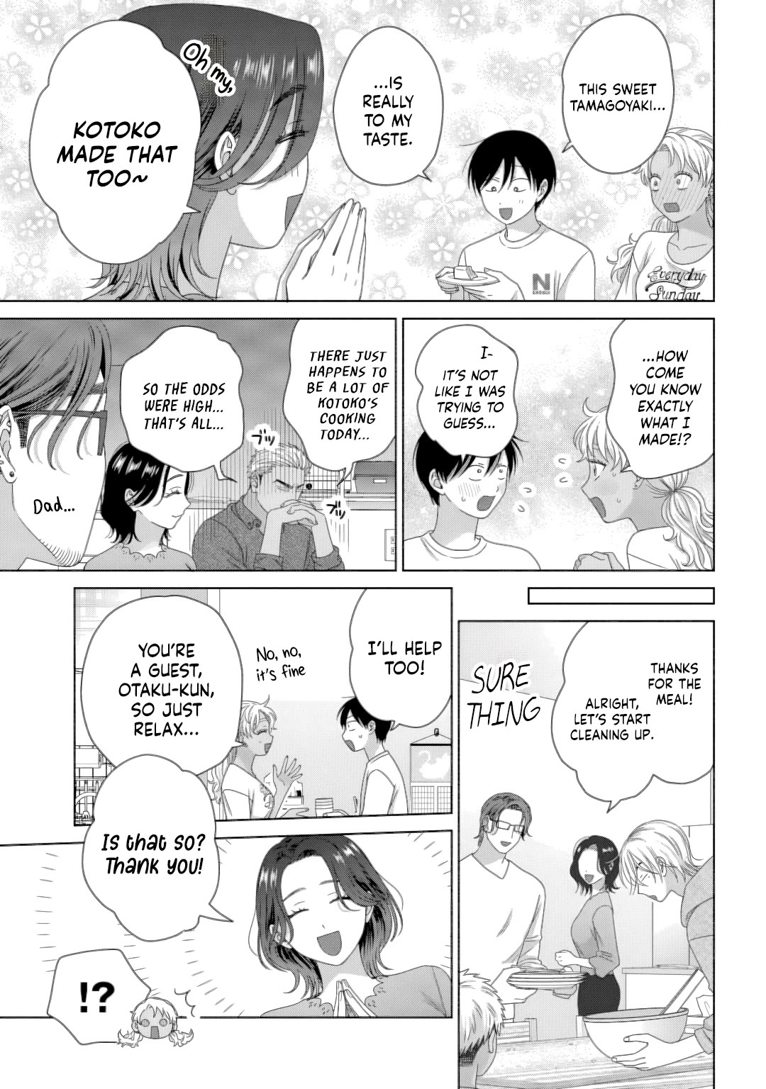 Gal Can’t Be Kind to Otaku!? Chapter 82 page 7 - Chapter 82: Otaku & Gyaru & Family Approval?!