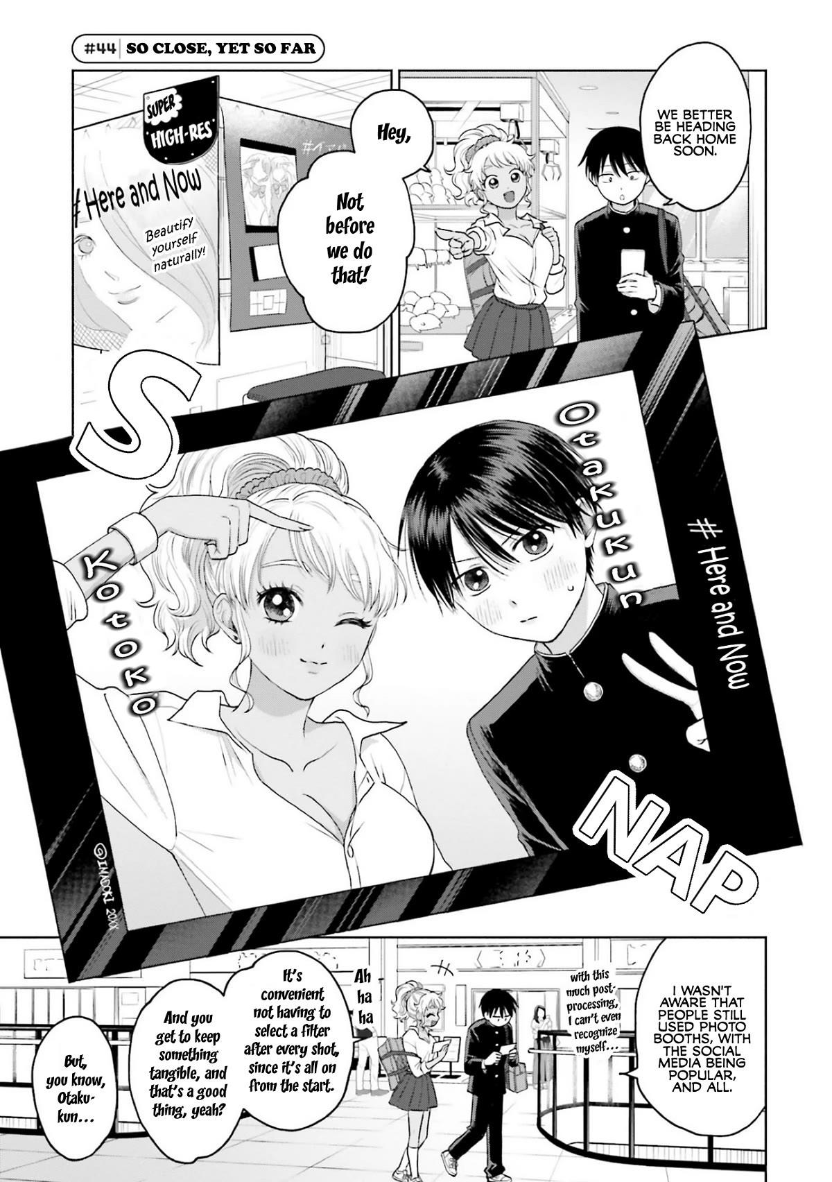 Gal Can’t Be Kind to Otaku!? Chapter 9.3 page 1 - Chapter 9.3