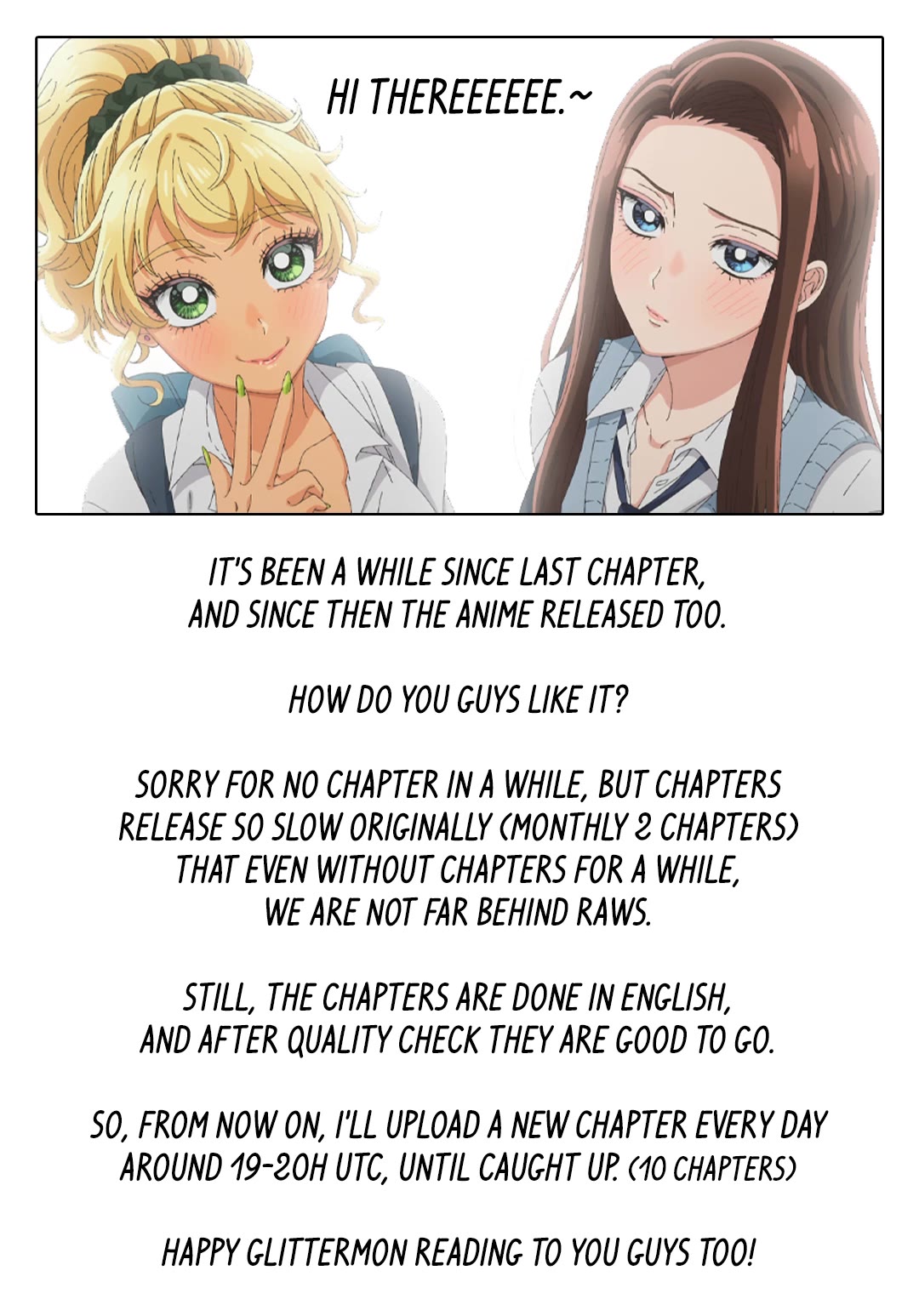 Gal Can’t Be Kind to Otaku!? Chapter 90 page 1 - Chapter 90: Otaku & Gyaru & Battle for the Notebook