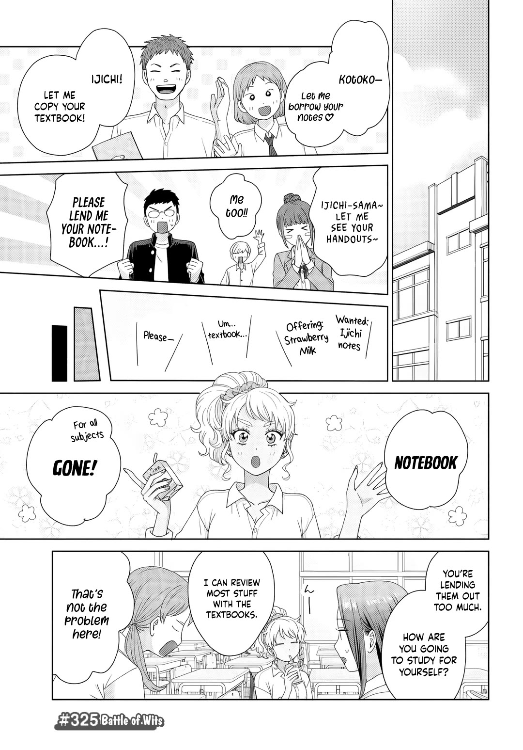 Gal Can’t Be Kind to Otaku!? Chapter 90 page 10 - Chapter 90: Otaku & Gyaru & Battle for the Notebook