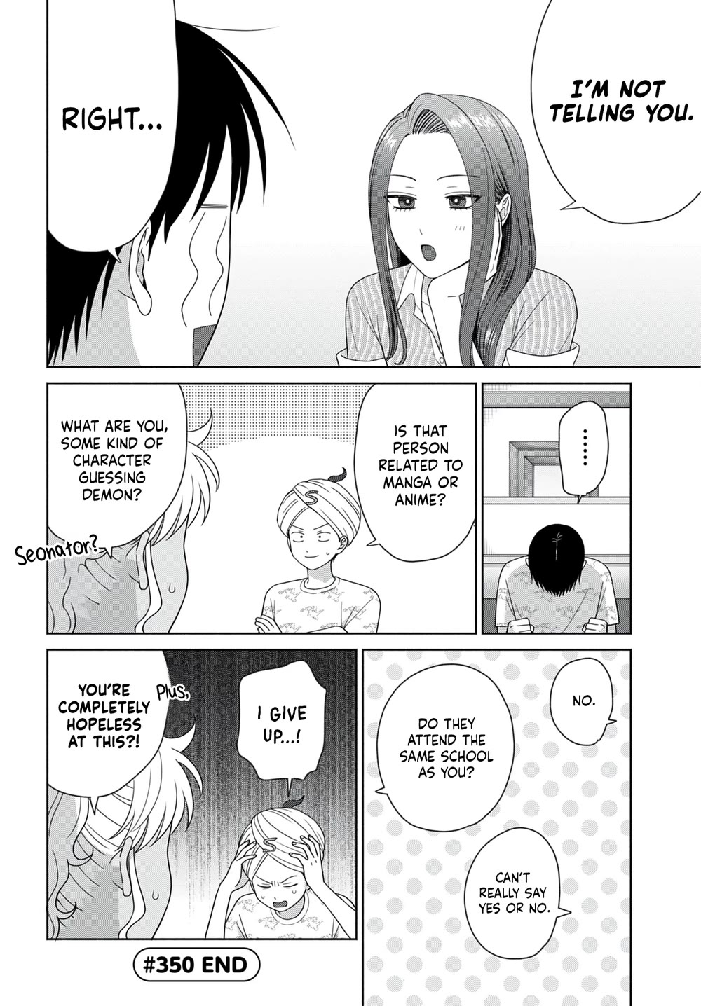 Gal Can’t Be Kind to Otaku!? Chapter 98 page 4 - Chapter 98: Otaku & Gyaru & The Second Confession