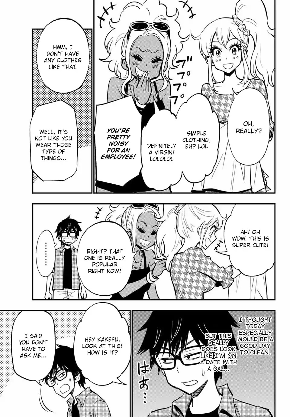 Gal☆Clea! Chapter 6 page 9 - Chapter 6: The Gal That Changes Clothes at Shibuya?!