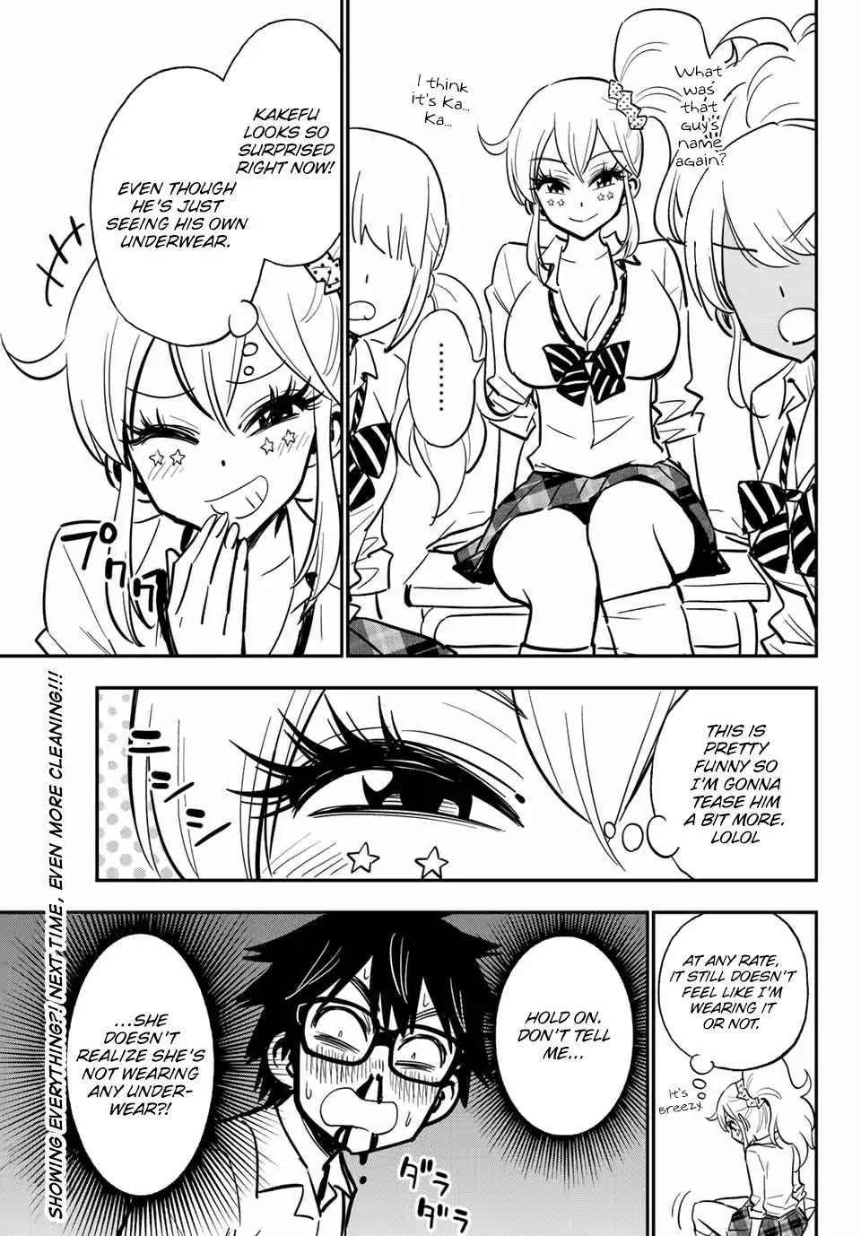Gal☆Clea! Chapter 8.6 page 9 - Chapter 8.6: The Class with the Pantyless Gal