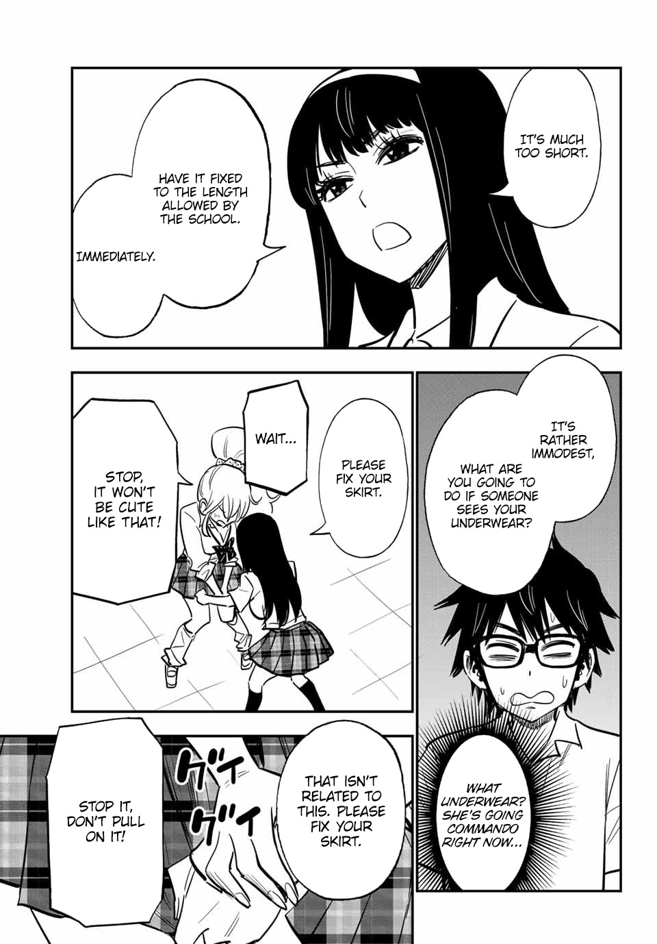 Gal☆Clea! Chapter 8.93 page 7 - Chapter 8.93: The Class with the Pantyless Gal (7)