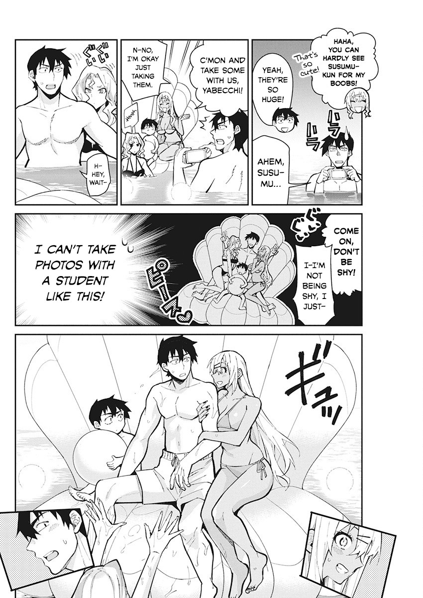 Gal Gohan Chapter 59 page 9 - Chapter 59: Heating Up at the Night Pool