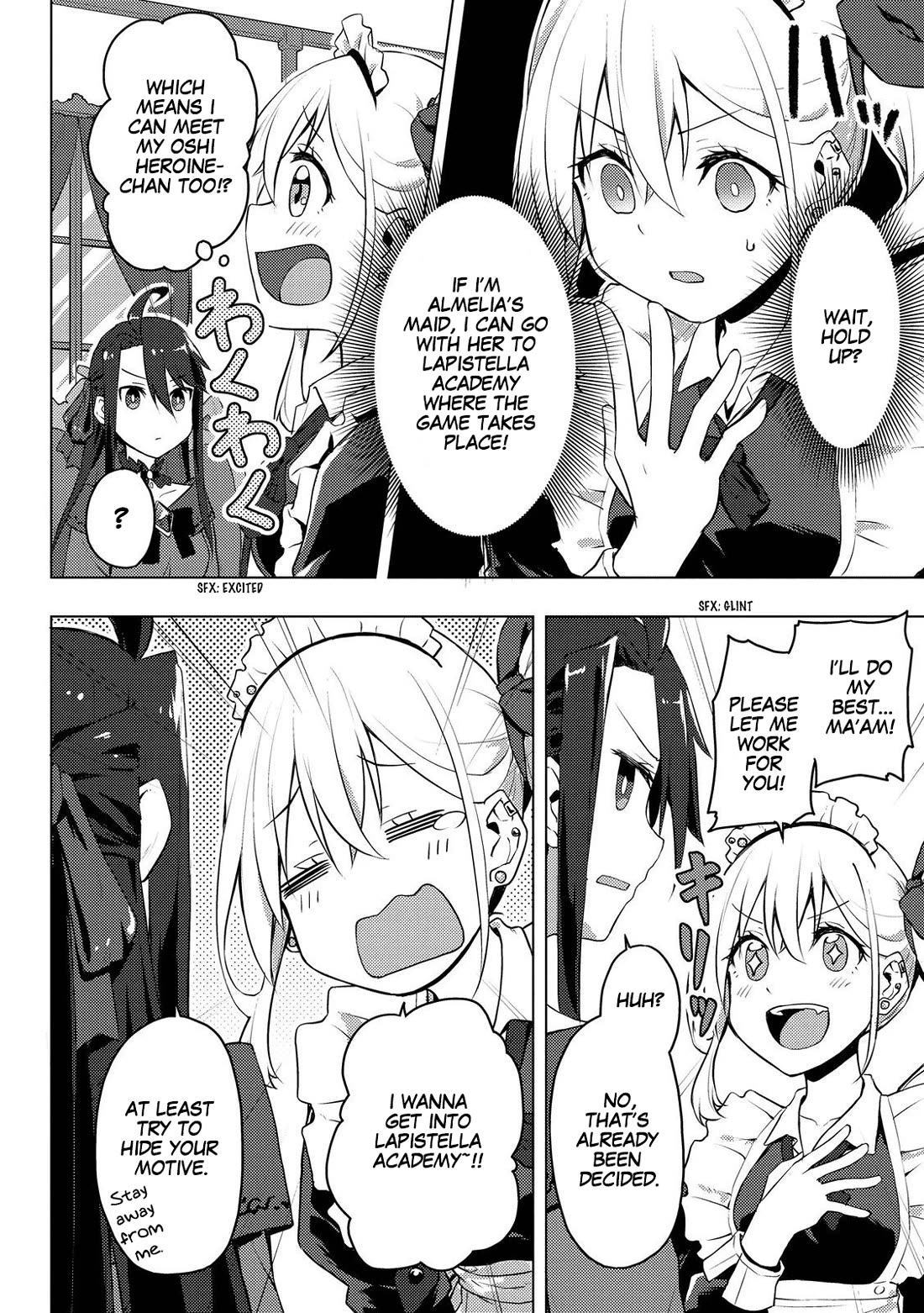 Gal Maid & Villainess: Only Milady's Happy End Will Win! Chapter 1 page 10 - Chapter 1: I Met Your Smile
