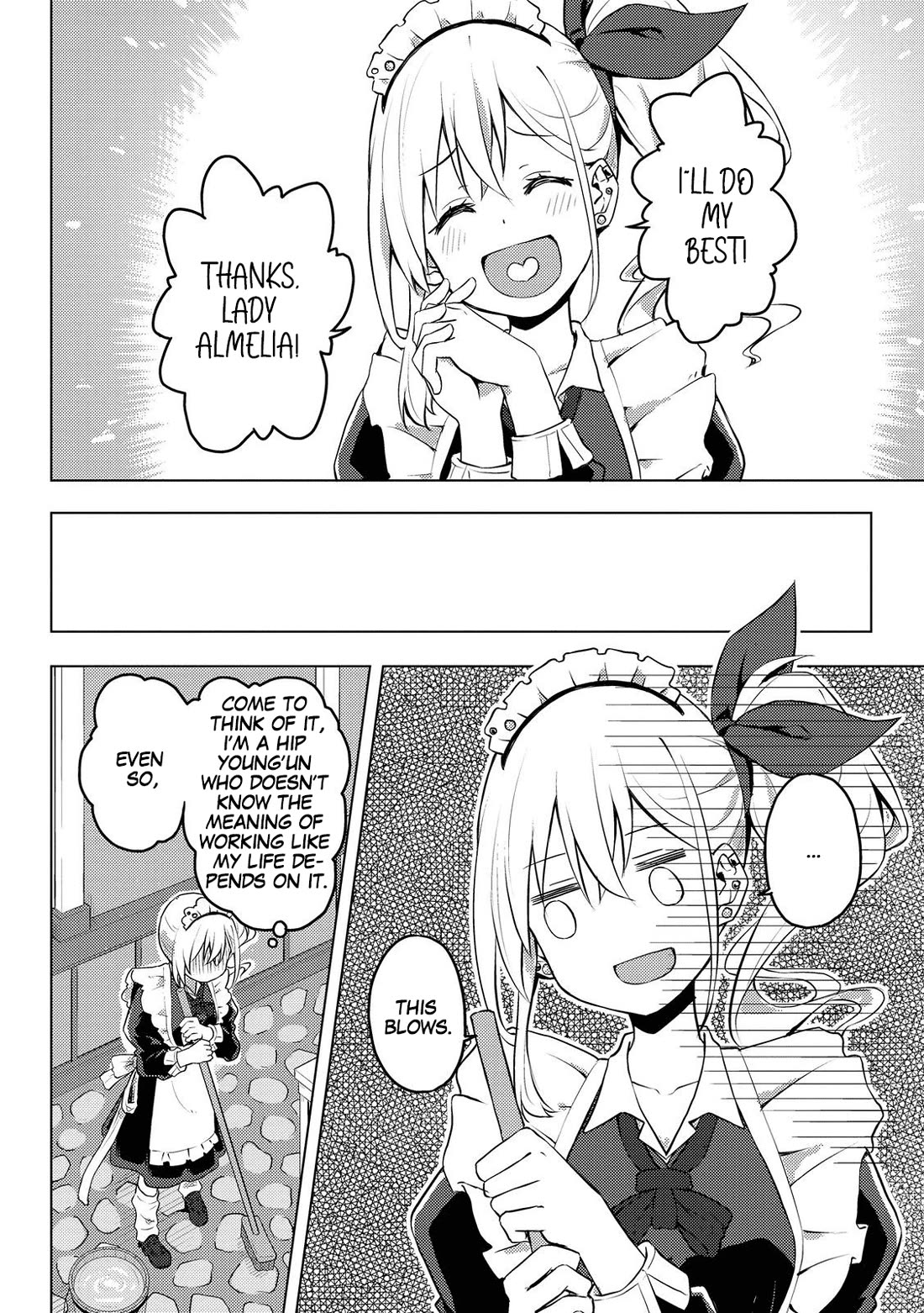 Gal Maid & Villainess: Only Milady's Happy End Will Win! Chapter 1 page 12 - Chapter 1: I Met Your Smile