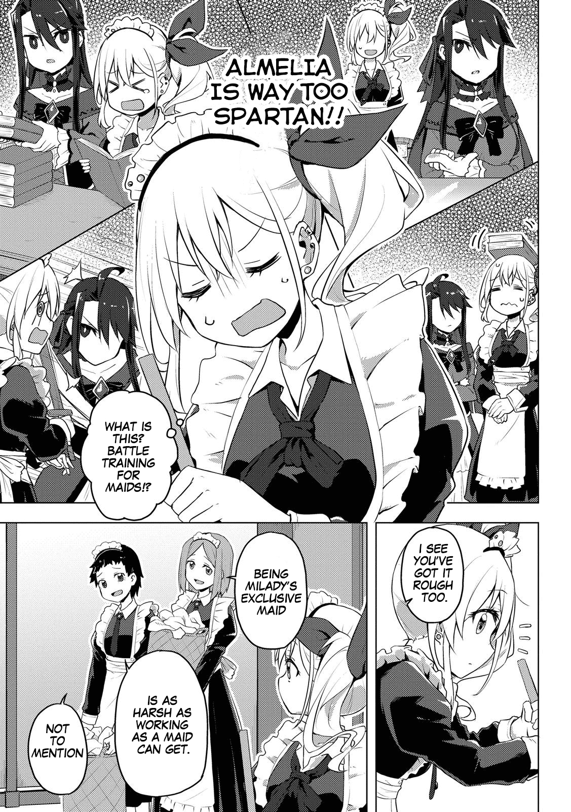 Gal Maid & Villainess: Only Milady's Happy End Will Win! Chapter 1 page 13 - Chapter 1: I Met Your Smile